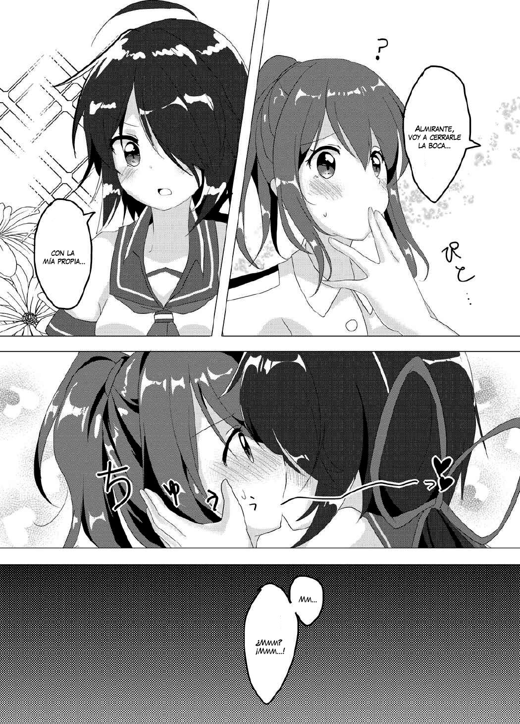[Vampire*Berry (Ougi Hina)] SEcret Time. (Kantai Collection -KanColle-) [Spanish] [Biblioteca Yuri] [Digital] image number 6