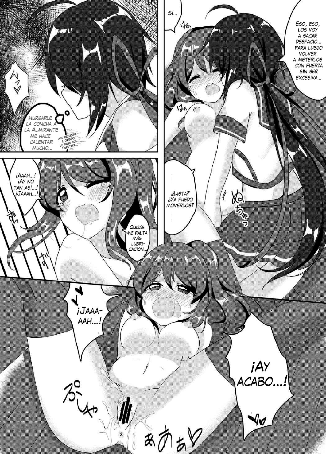 [Vampire*Berry (Ougi Hina)] SEcret Time. (Kantai Collection -KanColle-) [Spanish] [Biblioteca Yuri] [Digital] image number 14