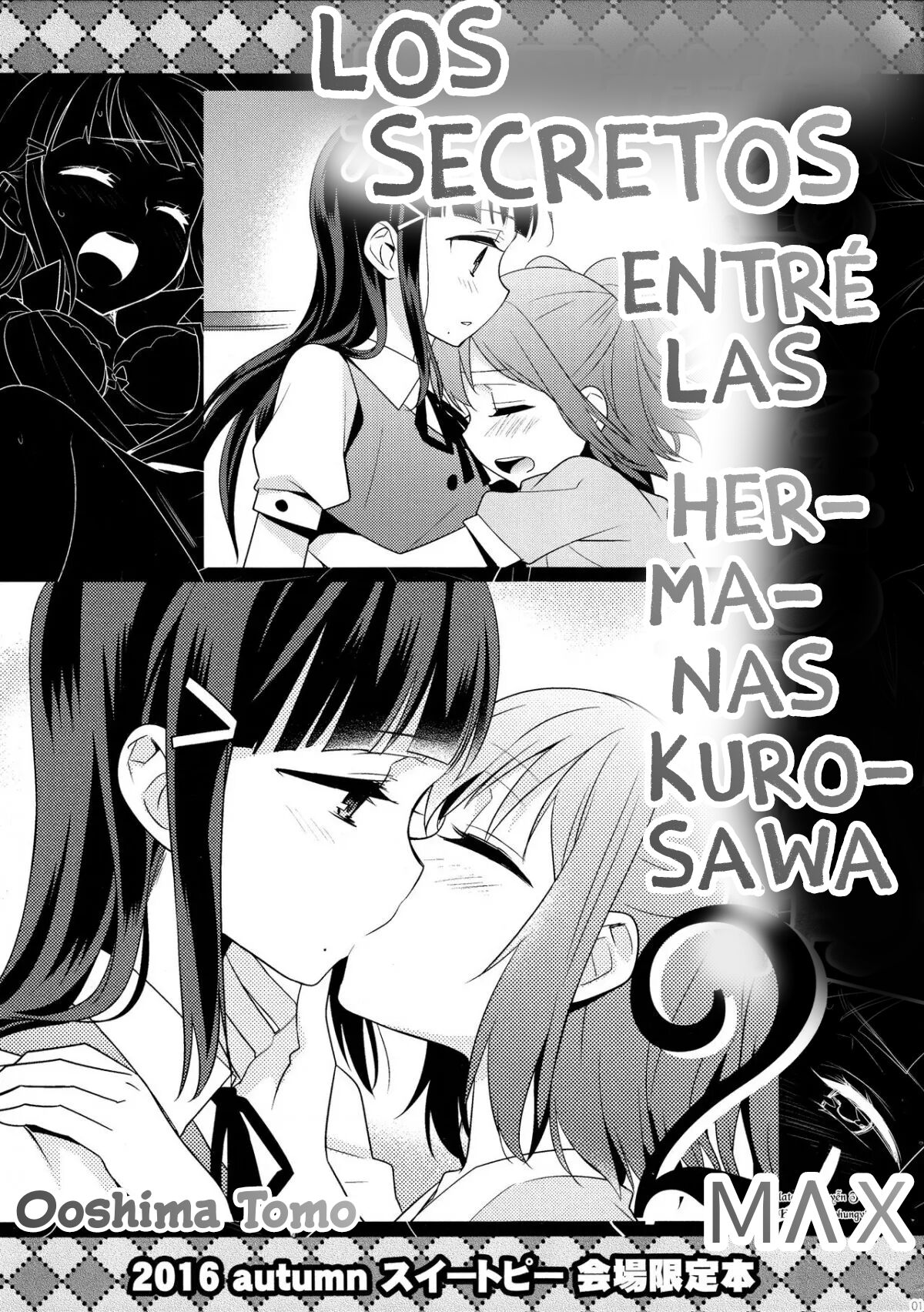 (BokuLove! Sunshine in Numazu) [Sweet Pea (Ooshima Tomo)] Kurosawa Shimai no Katei no Jijou 2 | Los secretos entre las hermanas Kurosaw 2 (Love Live! Sunshine!!) [Spanish] [ＭΛＸ] 图片编号 1