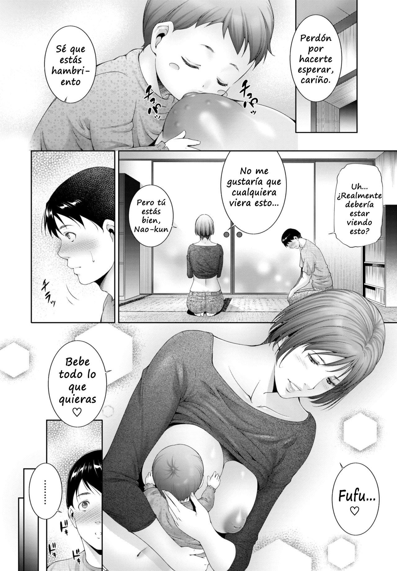 [Touma Itsuki] Milk o ageru - Give milk (COMIC BAVEL 2021-09) [Spanish] numero di immagine  6