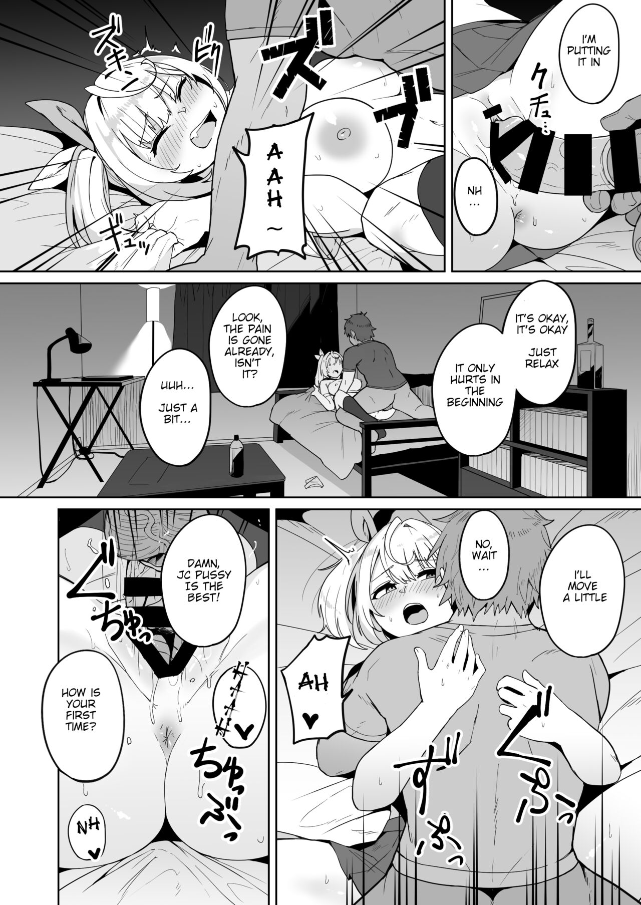 [Fuzuii Undou (Fuzui)] Ura de xx ttete Gomen! w (Hoshikawa Sara) [English] [#/vt/ translations] image number 3