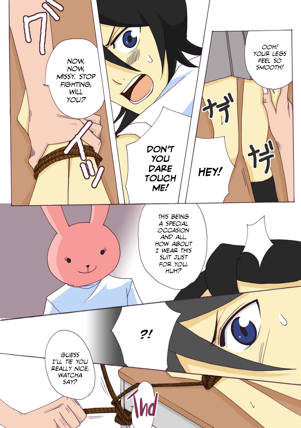[Kazt] Usagi-san ni ki wo tsukete! | Beware of Mr. Bunny! [English] [Team Rabu2] 图片编号 6