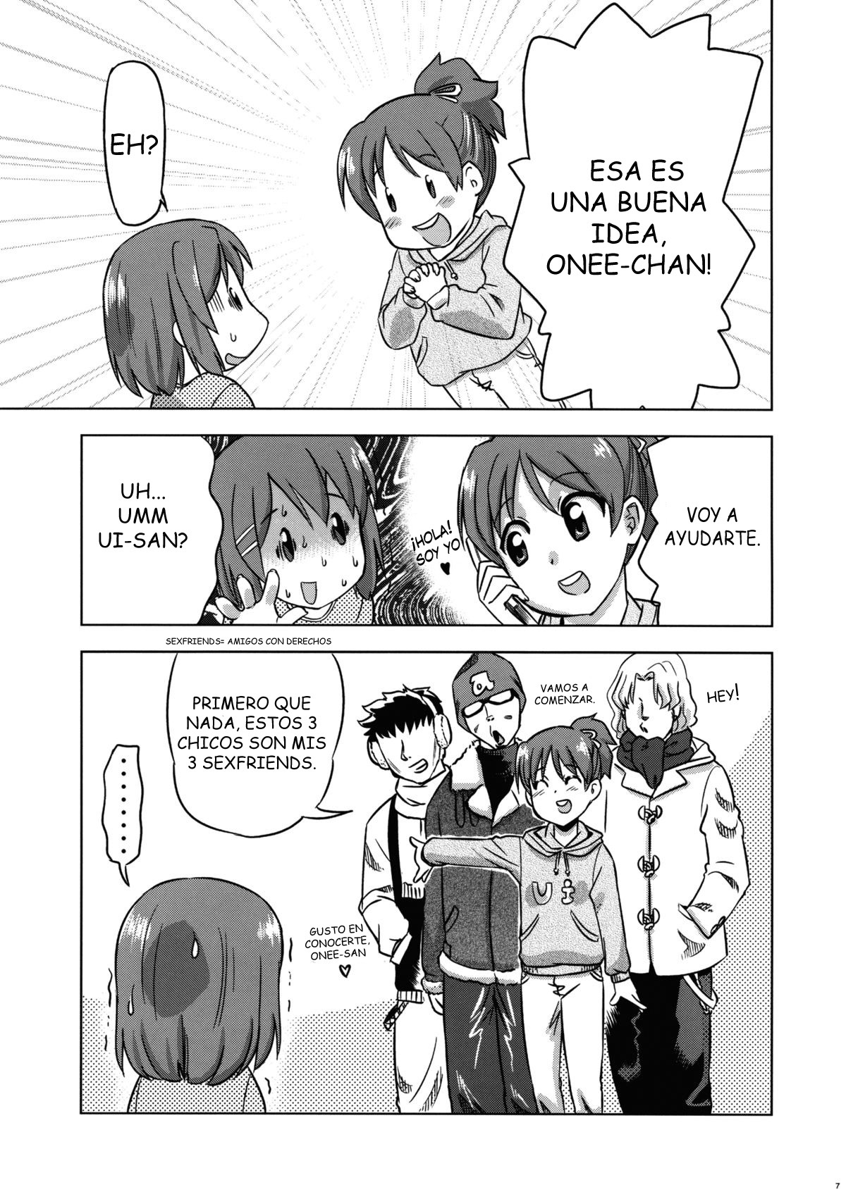 (C77) [Cafe Homerun (Abe Morioka)] Fuyu Yui | Winter Yui (K-ON!) [SPANISH] [Decensored] 画像番号 7