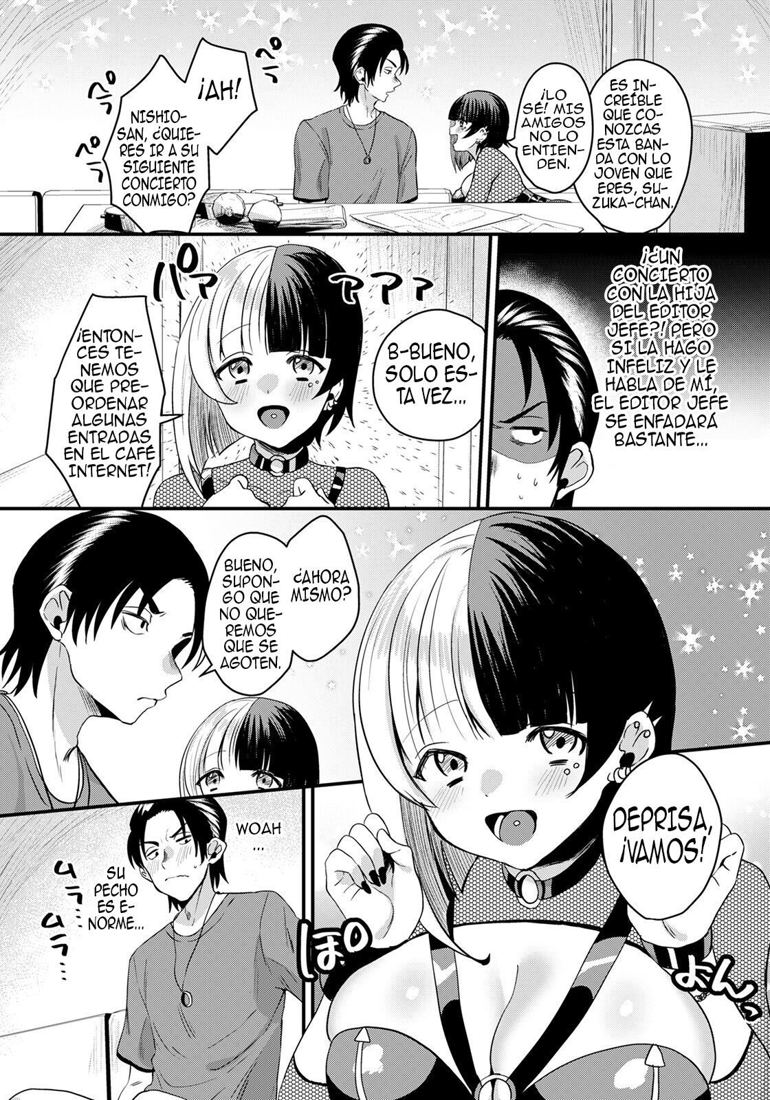 [Miginohito Mitsuru] Matching Ecchi ～Joshi no Musume to～| Sexo De Emparejamiento ~ con La Hija Del Jefe~ [Spanish] [Anime no Mansebia] [Digital] 图片编号 6