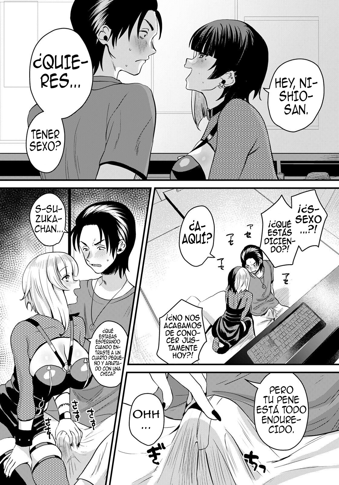 [Miginohito Mitsuru] Matching Ecchi ～Joshi no Musume to～| Sexo De Emparejamiento ~ con La Hija Del Jefe~ [Spanish] [Anime no Mansebia] [Digital] 图片编号 8