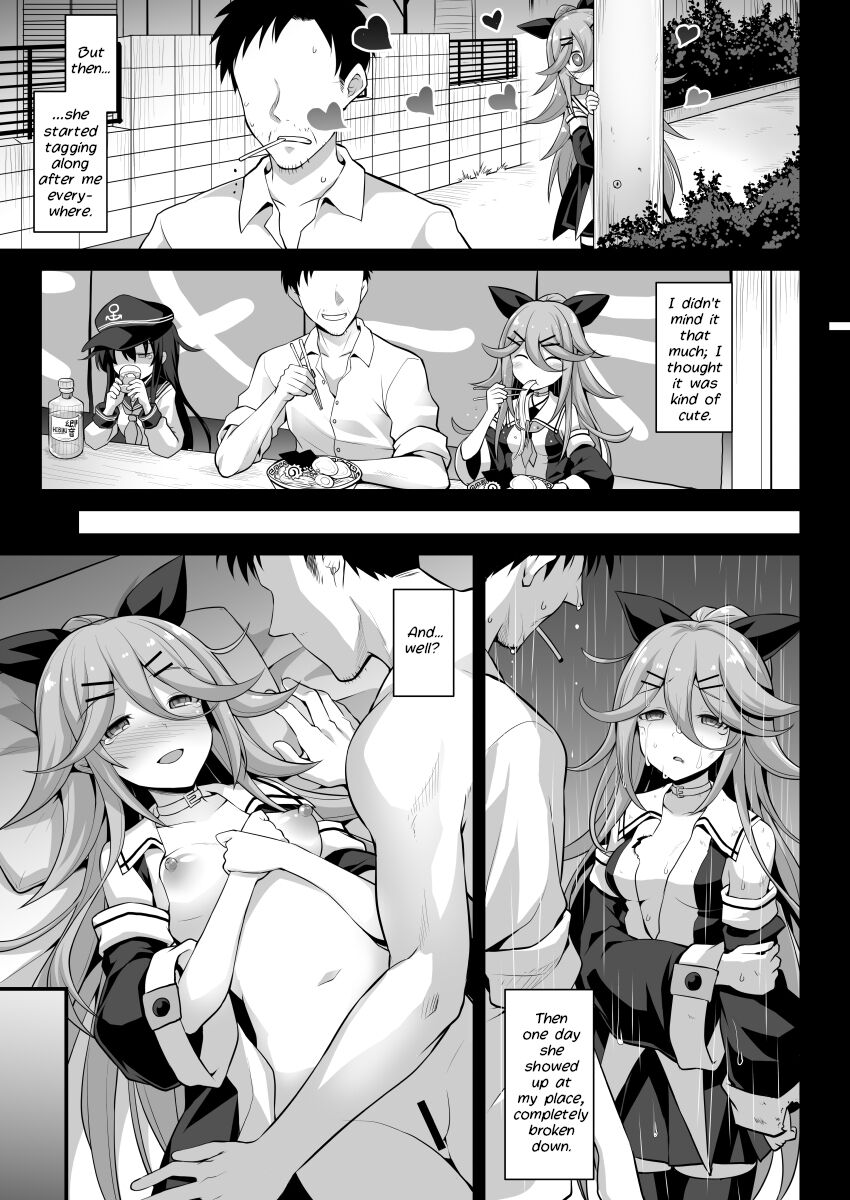 [Akutensoushin (Kokutou Nikke)] Yamakaze-chan wa Ai ga Omoi!! | Yamakaze's love is HEAVY!! (Kantai Collection -KanColle-) [English] [LoeQuality Translations] Bildnummer 5