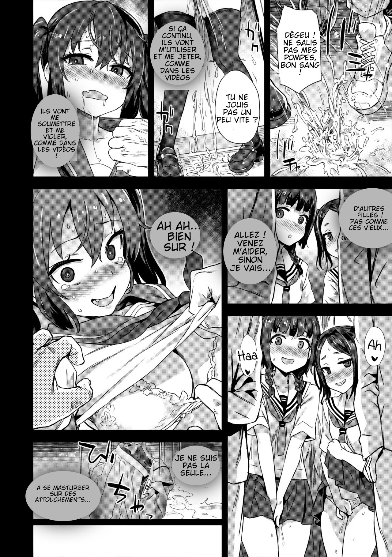 (C92) [Fatalpulse (Asanagi)] VictimGirls R Chikan Bokumetsu Campaign | VictimGirls R Molestation Eradication Campaign [French] 이미지 번호 11