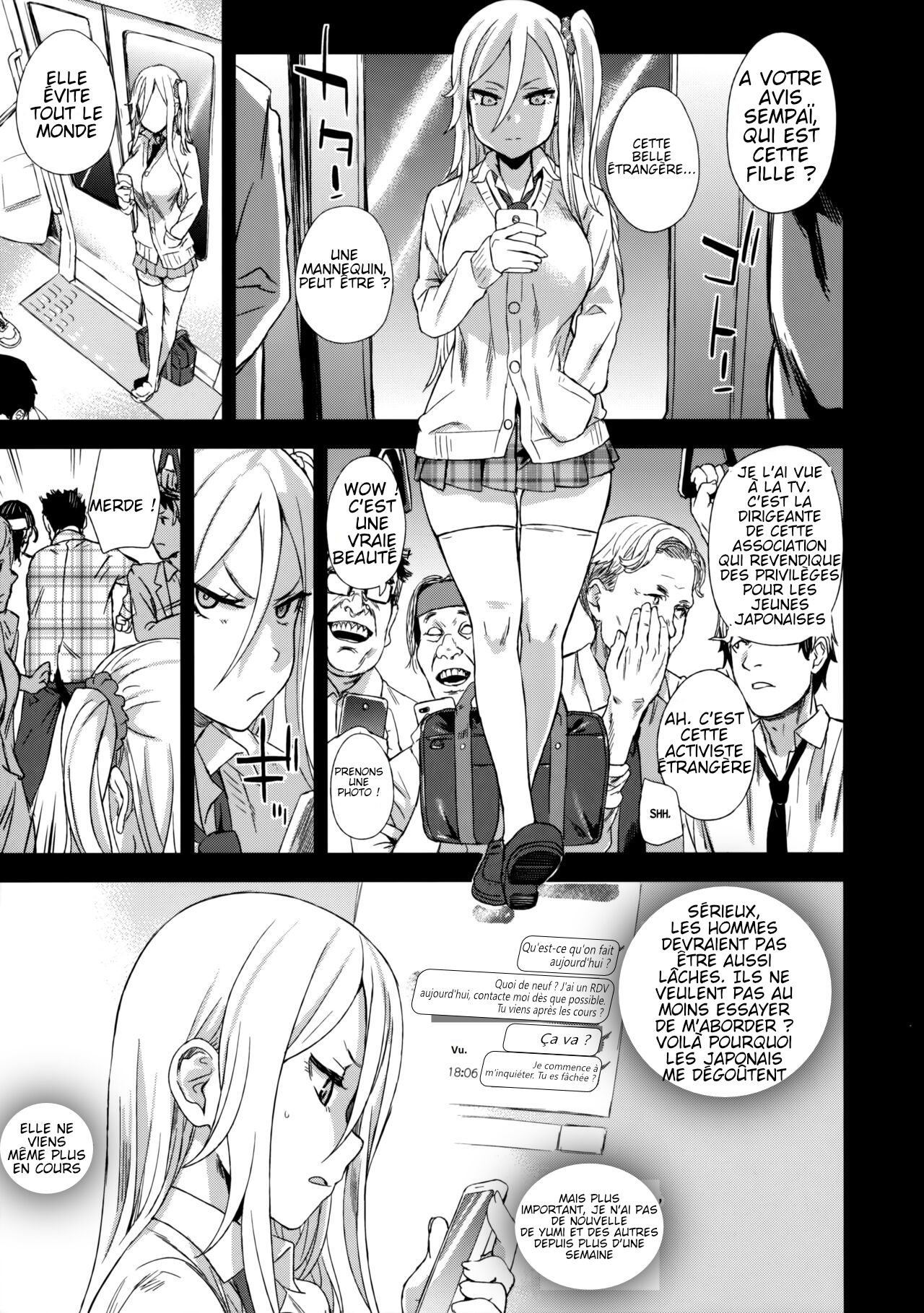 (C92) [Fatalpulse (Asanagi)] VictimGirls R Chikan Bokumetsu Campaign | VictimGirls R Molestation Eradication Campaign [French] 이미지 번호 14