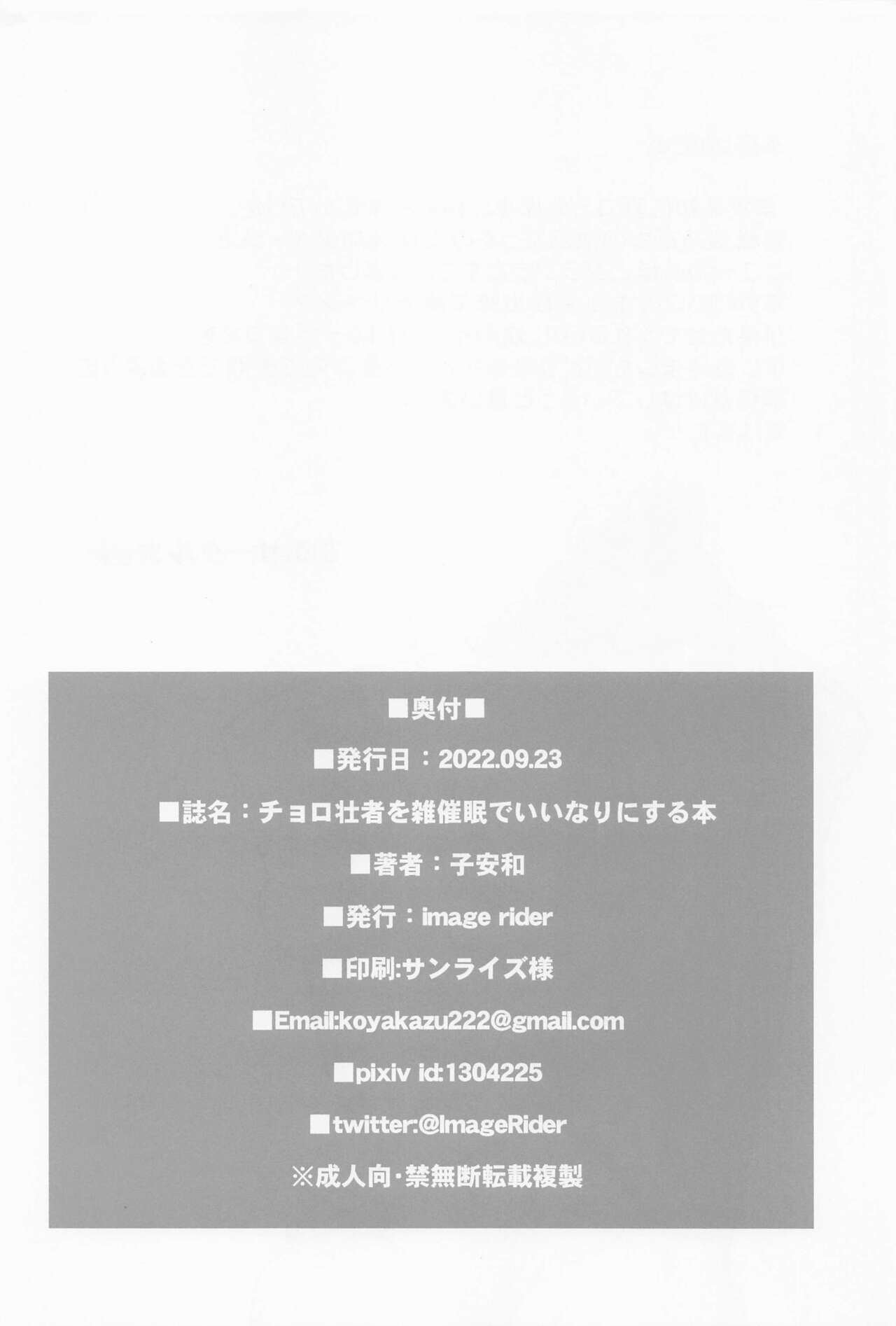 (SHT2022 Aki) [Image Rider (Koyasu Kazu)] Choro Sousha o Zatsu Saimin de Iinari ni suru Hon (Senki Zesshou Symphogear) image number 29