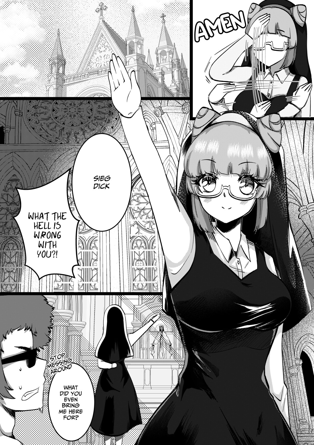 [Artist: puchik0] The Retarded Nun made me sign up on a different Religion 画像番号 8