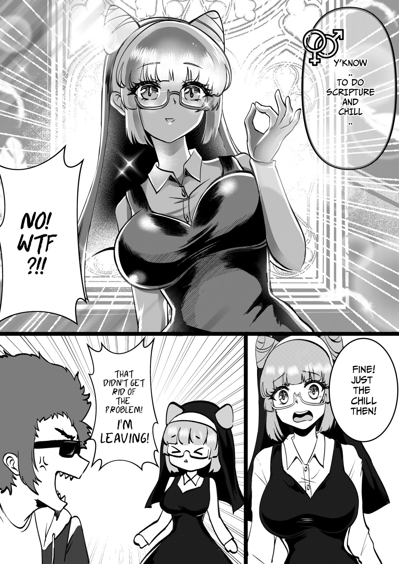 [Artist: puchik0] The Retarded Nun made me sign up on a different Religion 画像番号 9