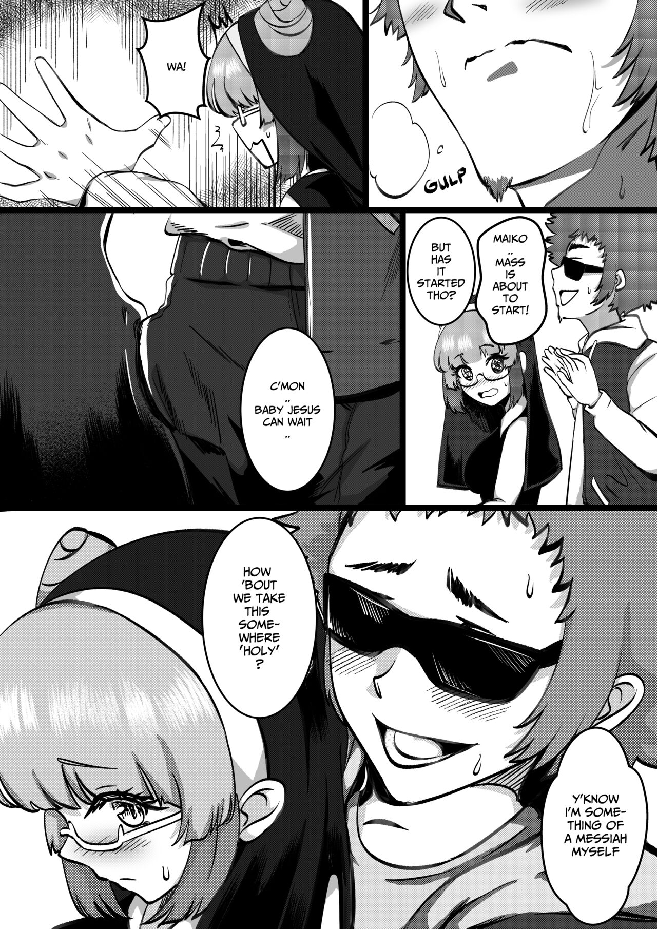 [Artist: puchik0] The Retarded Nun made me sign up on a different Religion 画像番号 12