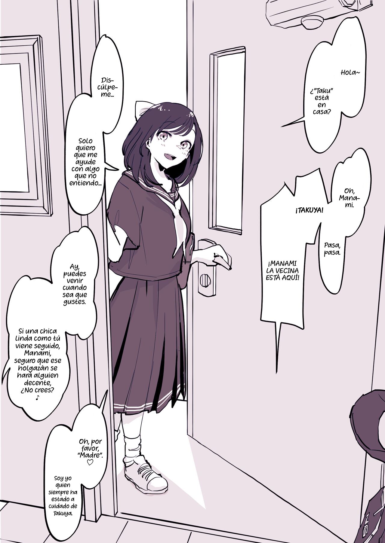 [Poriuretan] Kinjo no Onnanoko | Neighborhood Girl [Spanish] [Shirokuto] [Decensored] Bildnummer 2