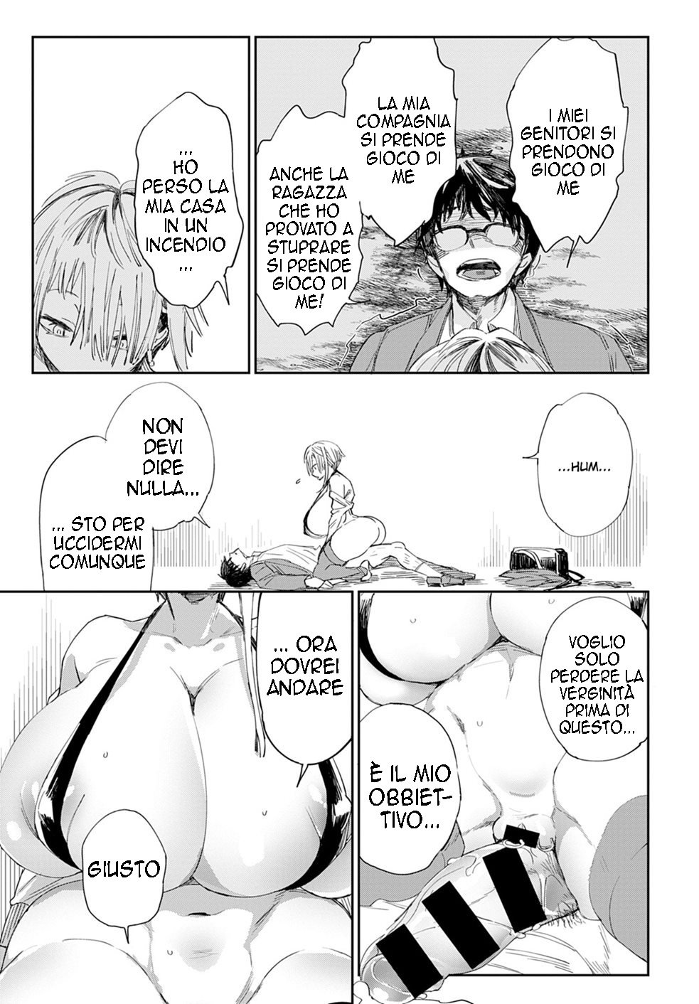 [Achumuchi] Gal no OnaPet Ch.1 | Non Morirò Vergine Ch.1 [Italian] 图片编号 13