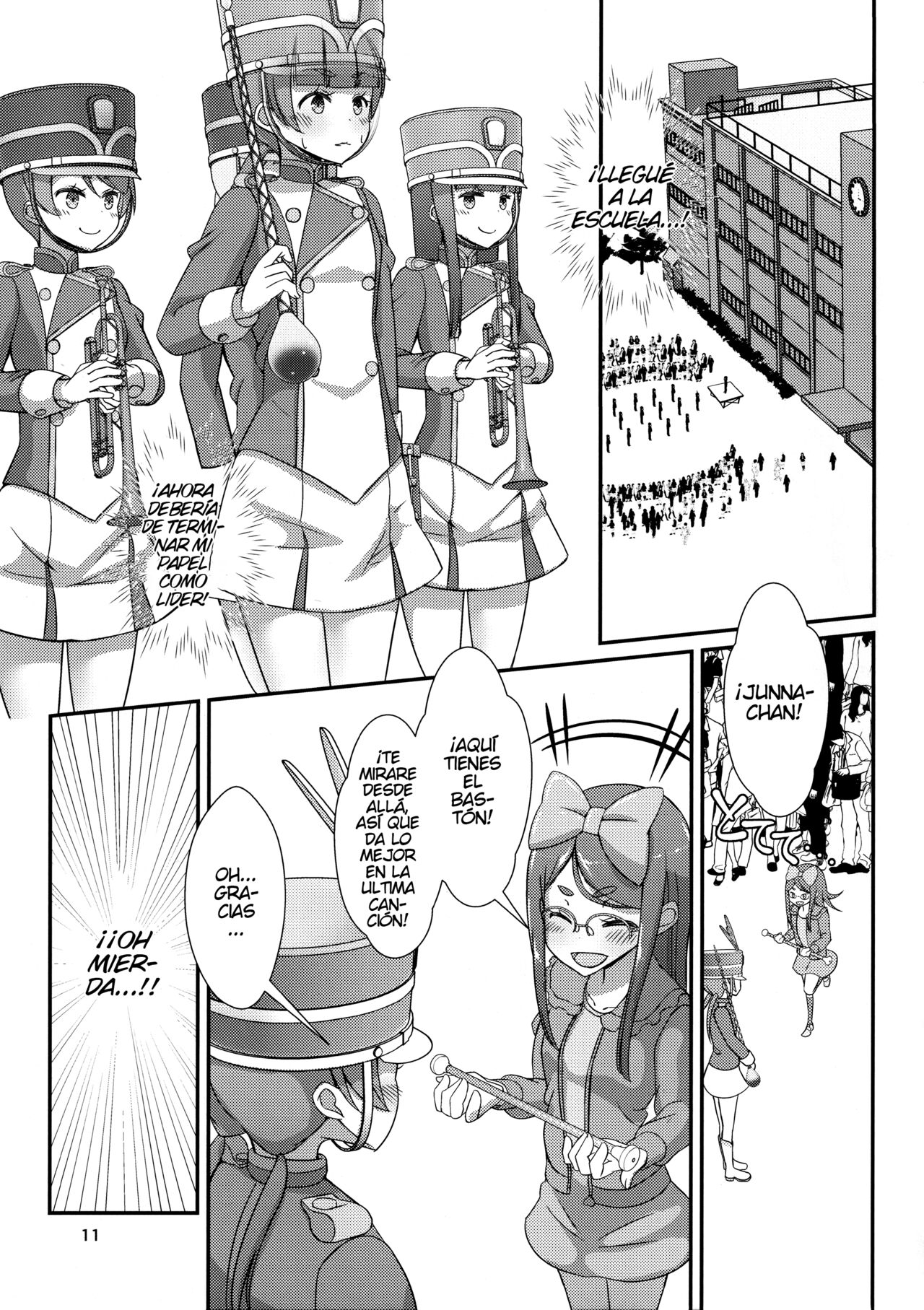 [Manaita] Sensei! Try dressing up like a little girl in a Marching Band! 이미지 번호 12