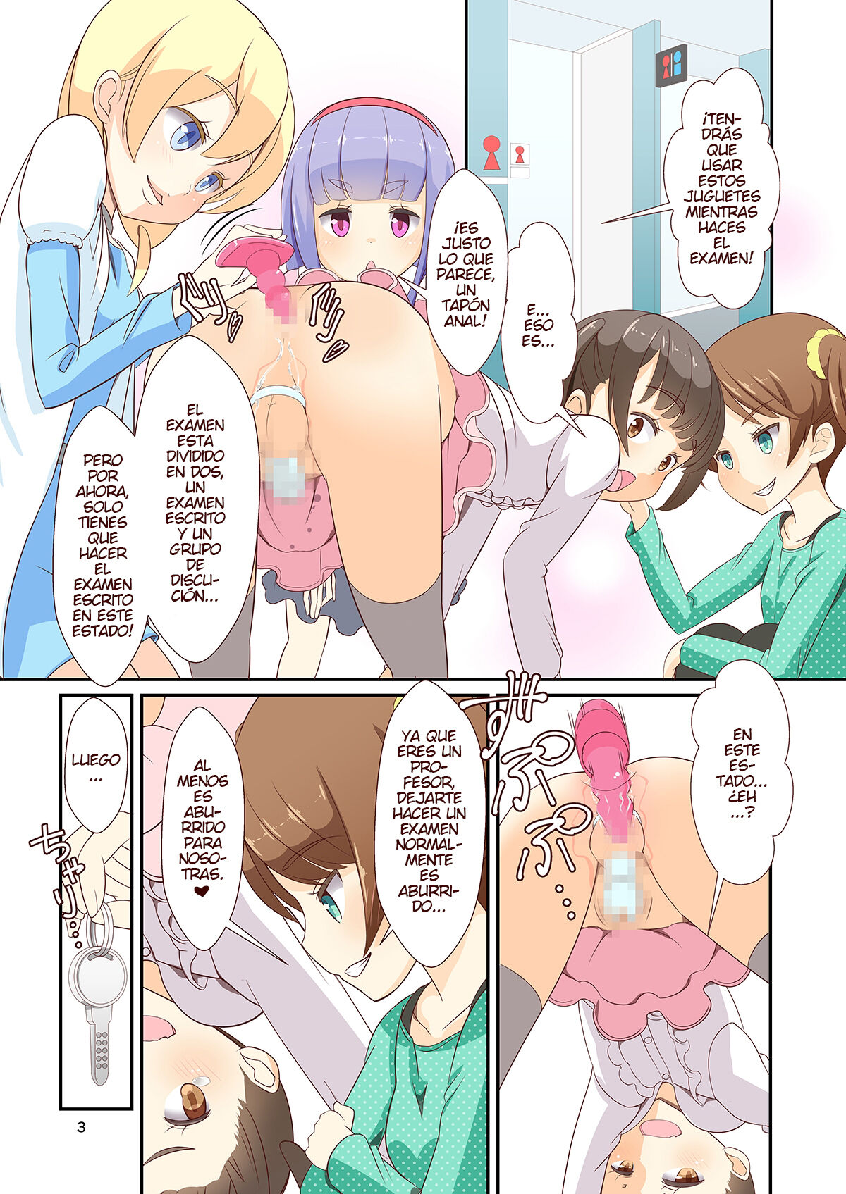 [Manaita] Sensei! Try dressing up like a little girl in a Mock Exam! numero di immagine  5