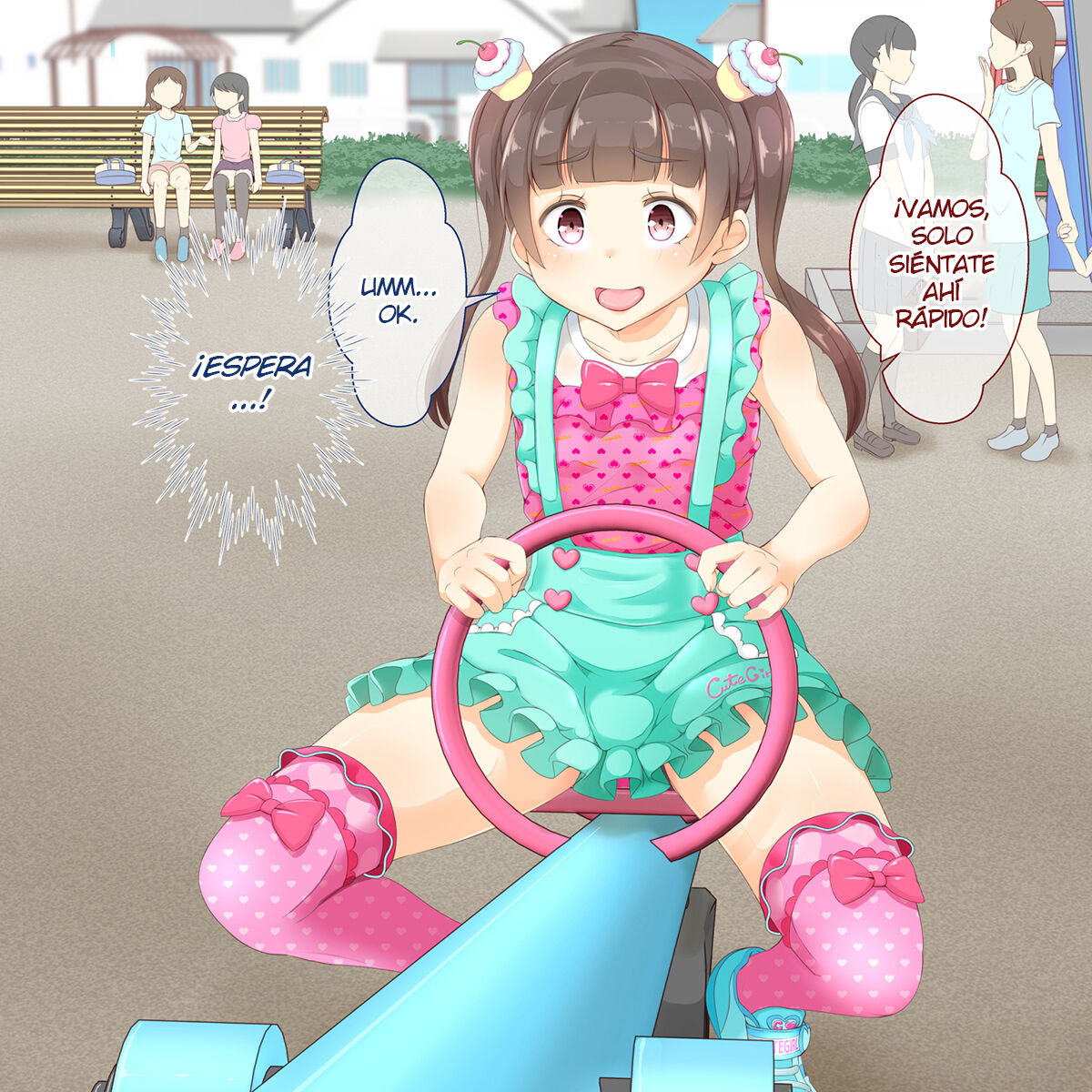 [Manaita] Sensei! Try dressing up like a little girl in a Public Park! numero di immagine  23