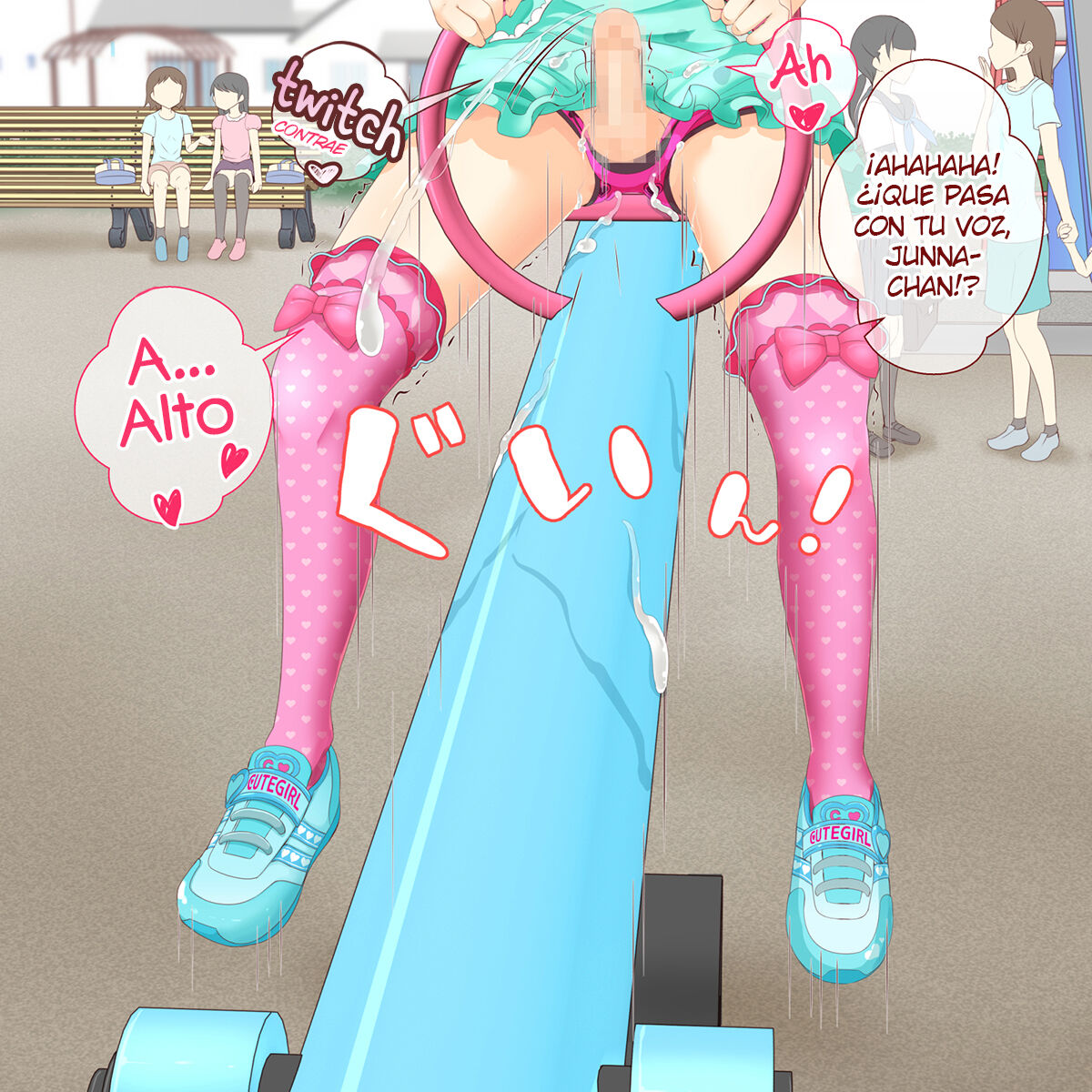 [Manaita] Sensei! Try dressing up like a little girl in a Public Park! numero di immagine  34