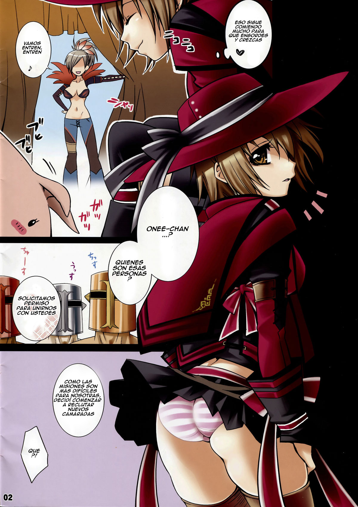 (COMIC1☆3) [Princess Heart (Amagai Yukino)] Kariudo Shinsho 2 (Monster Hunter)[Spanish] image number 3