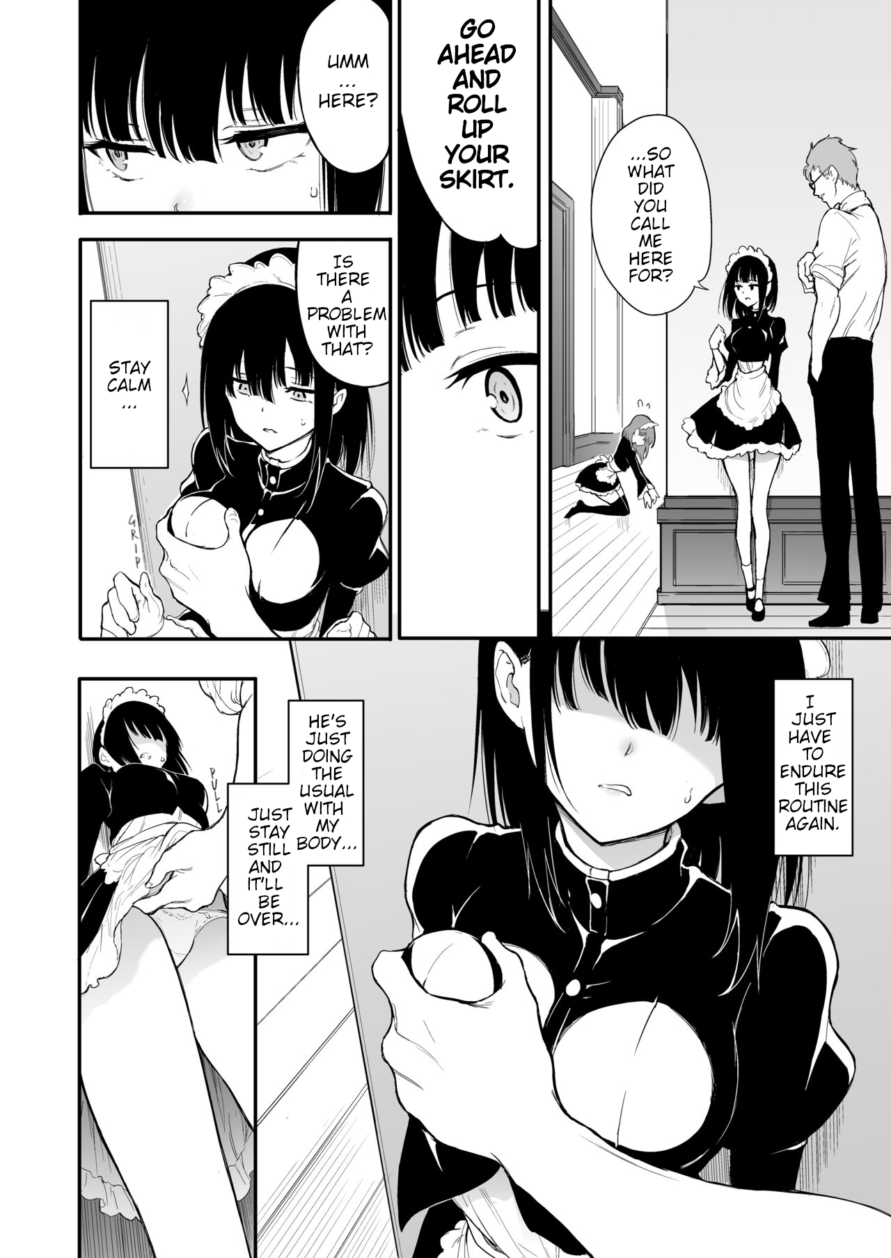 [Kyockchokyock (Kyockcho)] Maid Kyouiku. 3 -Botsuraku Kizoku Rurikawa Tsubaki- [English] [Digital] image number 4