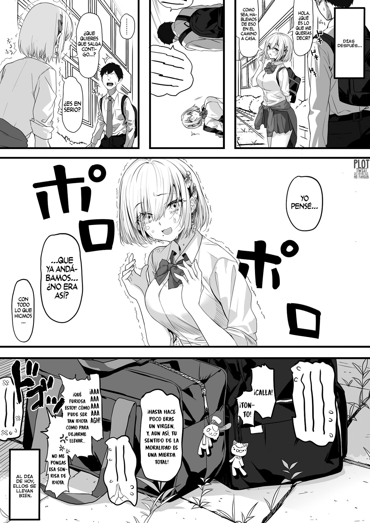 [Marushin] La Chica Gal y el Chico Otaku [Spanish] [Plot Twist No Fansub] 图片编号 12