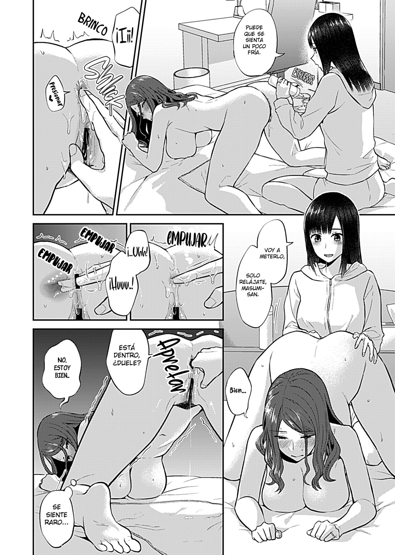 [Titiduki] Saki Midareru wa Yuri no Hana Ch. 9 | LAS FLORES DE LIRIO ESTAN EN COMPLETA FLORACION CAPITULO 9 [Spanish] [INSOMNIA] [Digital] Bildnummer 8