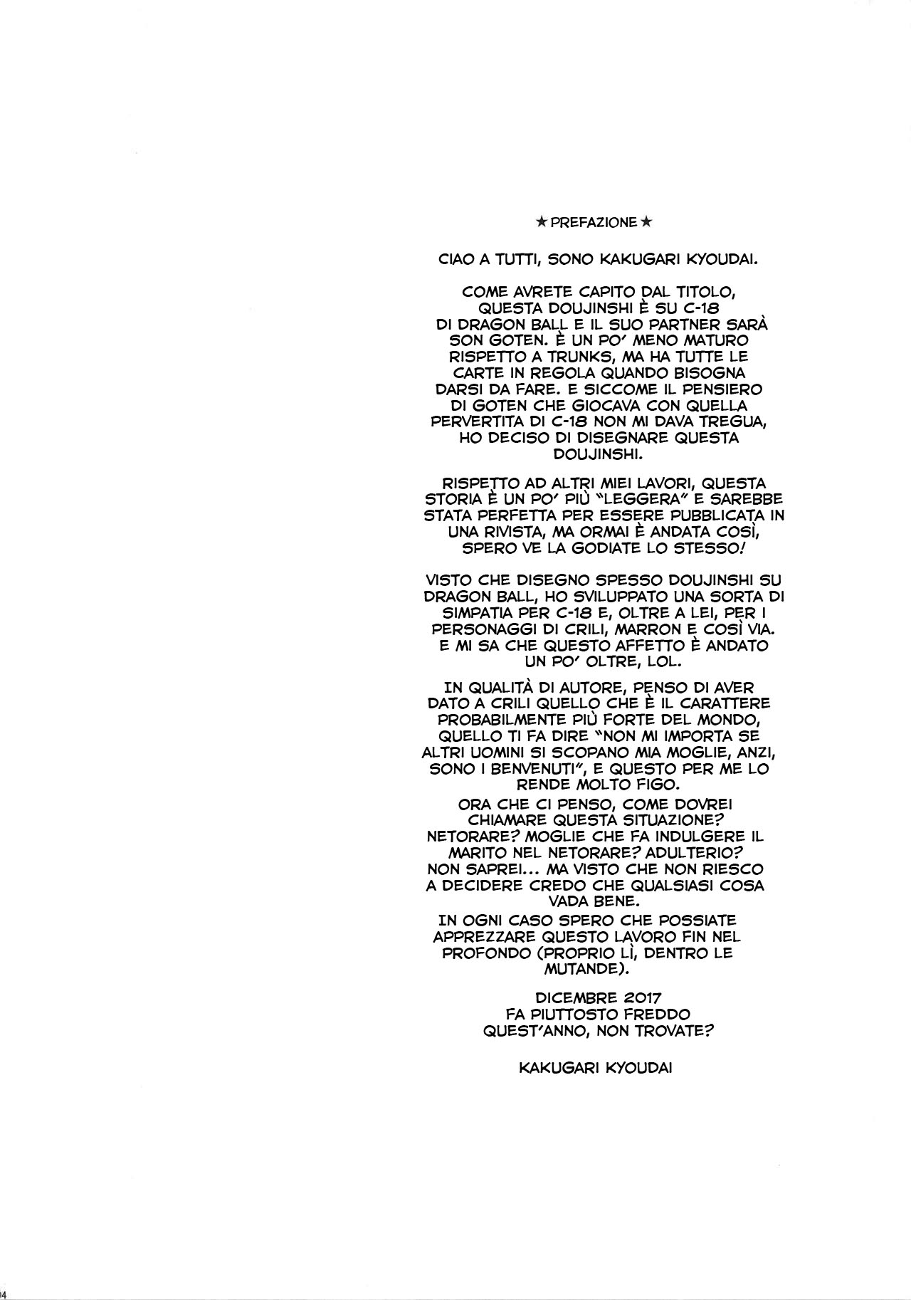 (C93) [Niku Ringo (Kakugari Kyoudai)] Nippon ZENKAI Power (Dragon Ball Z) [Italian] [Hentai Fantasy] numero di immagine  3