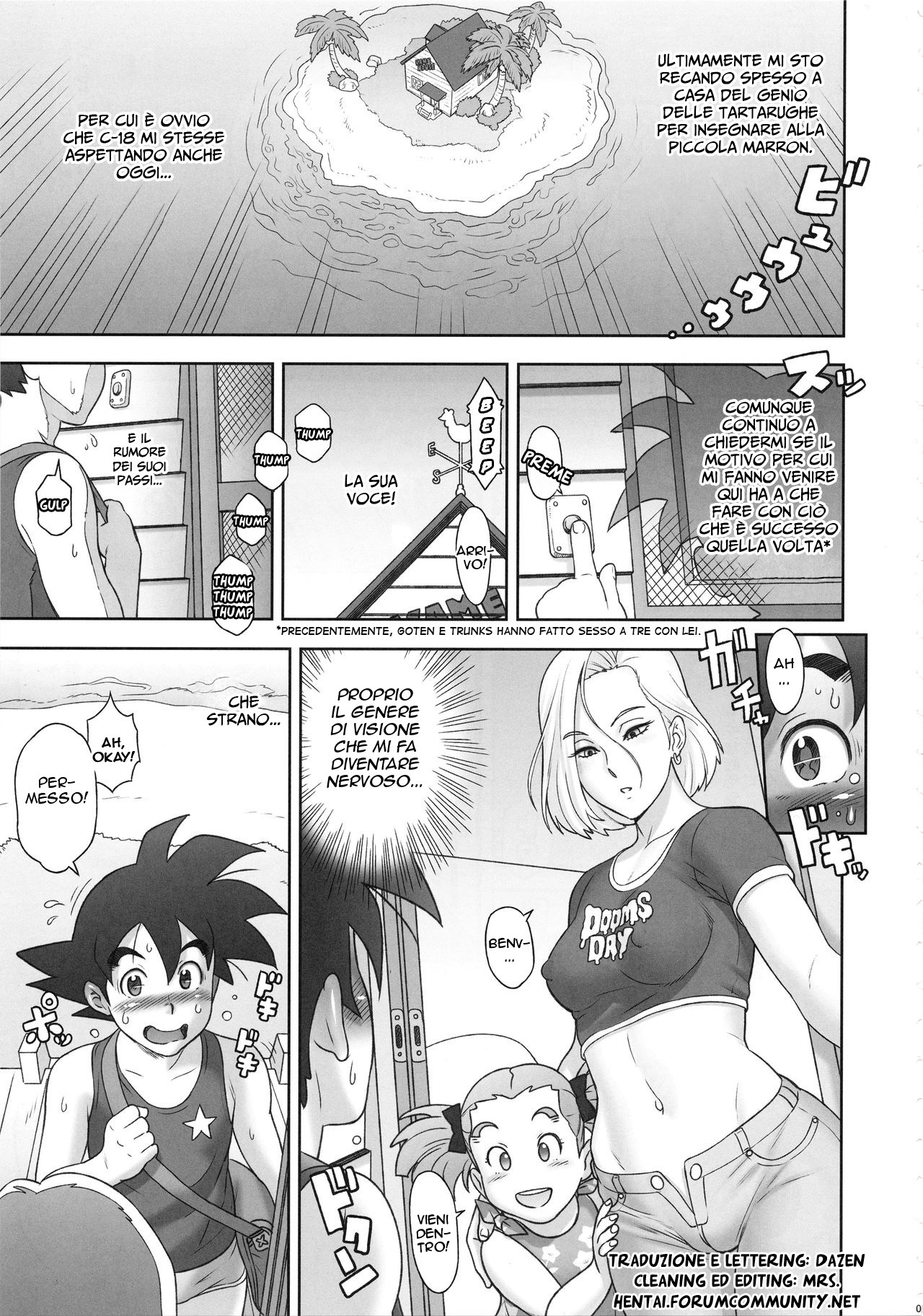 (C93) [Niku Ringo (Kakugari Kyoudai)] Nippon ZENKAI Power (Dragon Ball Z) [Italian] [Hentai Fantasy] numero di immagine  4