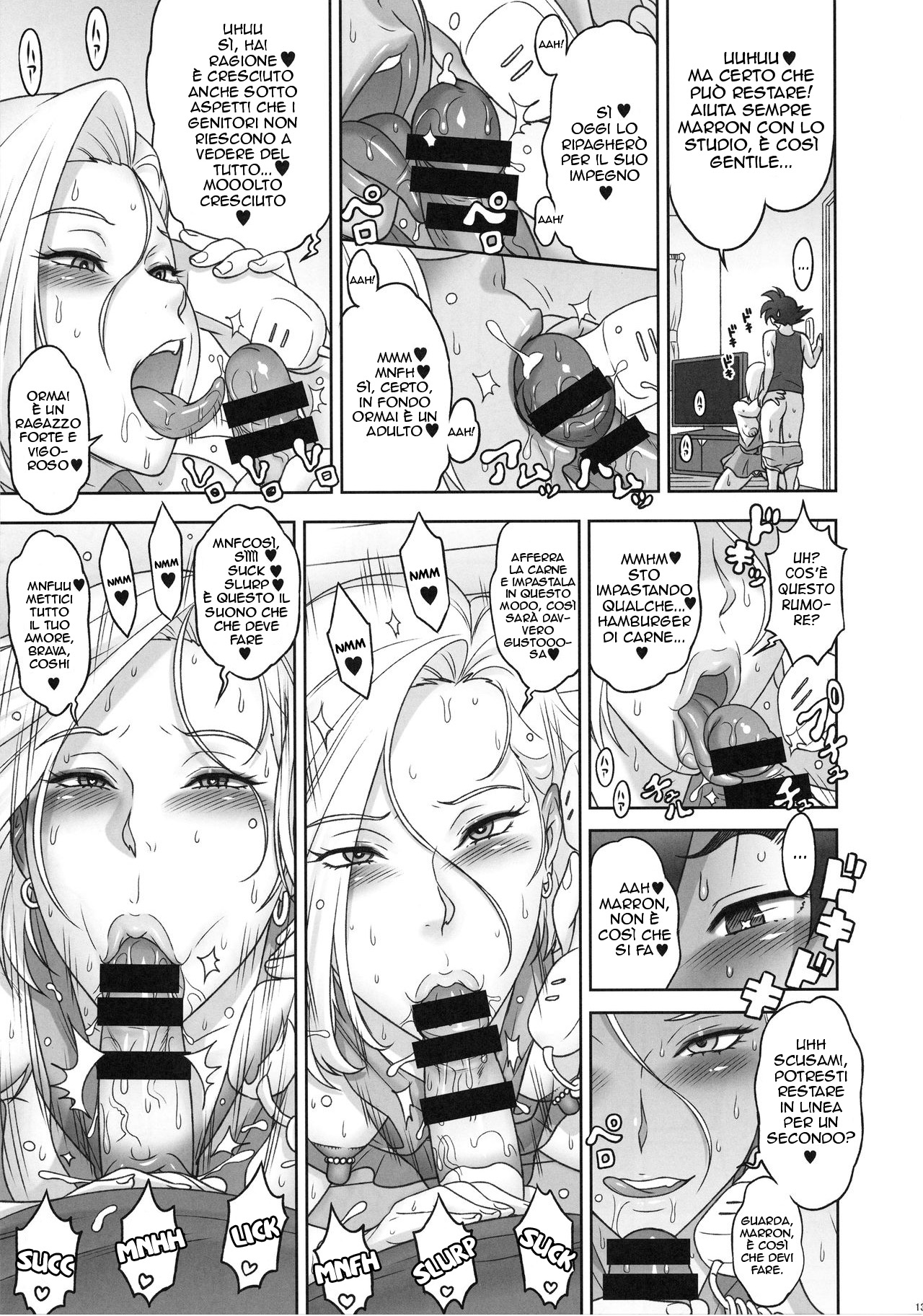 (C93) [Niku Ringo (Kakugari Kyoudai)] Nippon ZENKAI Power (Dragon Ball Z) [Italian] [Hentai Fantasy] numero di immagine  12