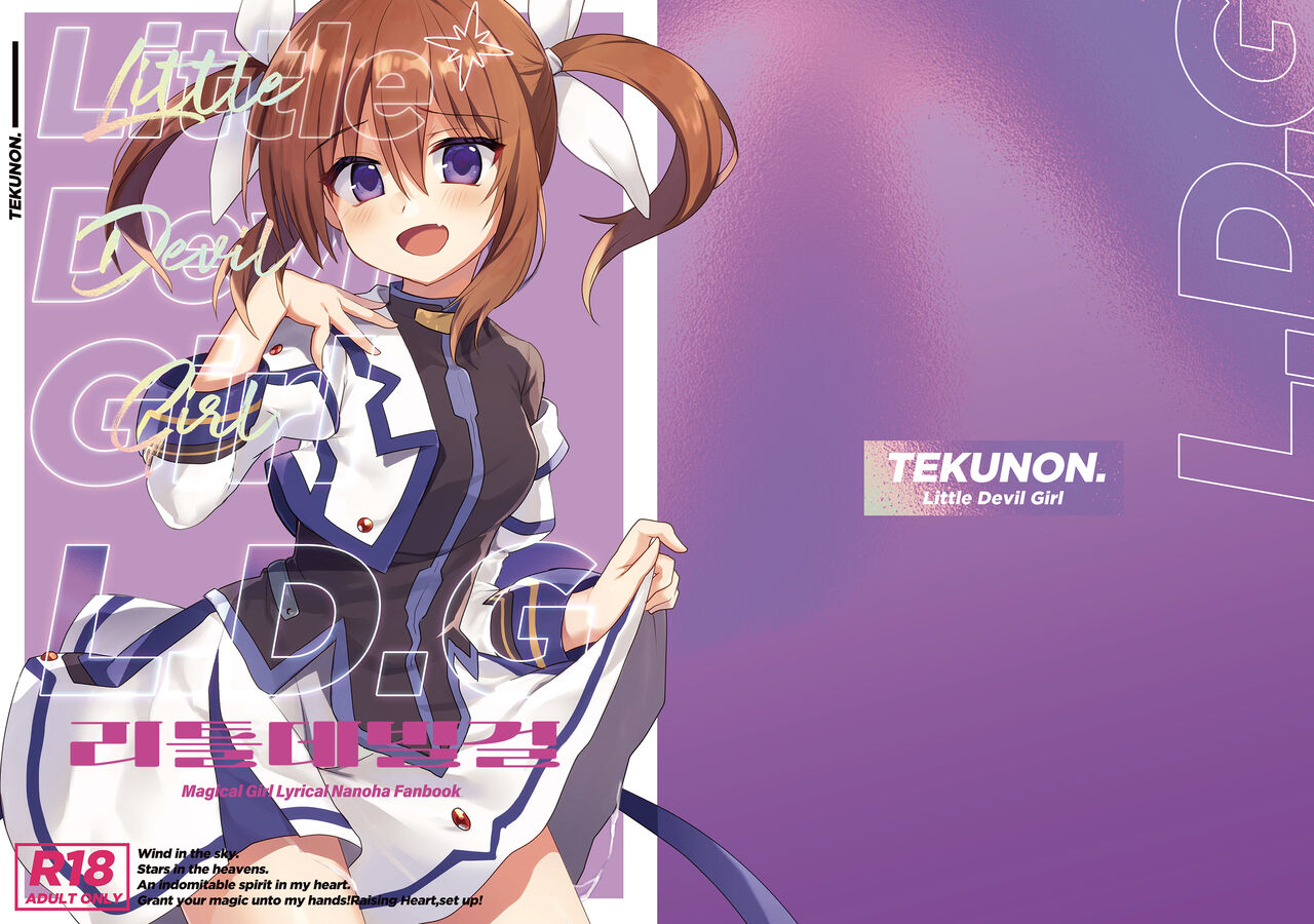 [Tekunon. (YU_*)] Little Devil Girl | 리틀 데빌 걸 (Mahou Shoujo Lyrical Nanoha) [korean][Digital] image number 1