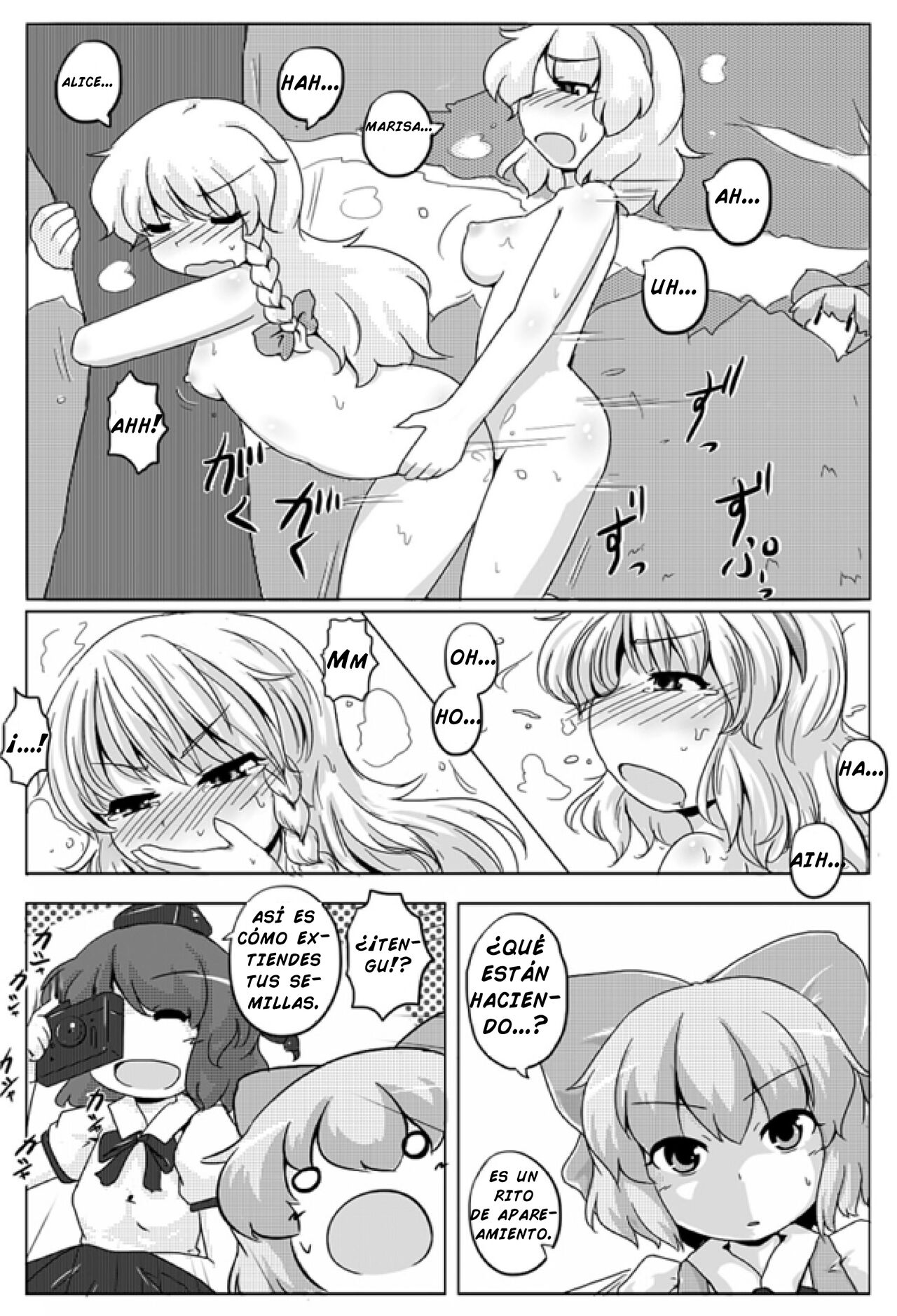 [GOLD LEAF (Sukedai)] Cirno Spoiler (Touhou Project) - Spanish 图片编号 6