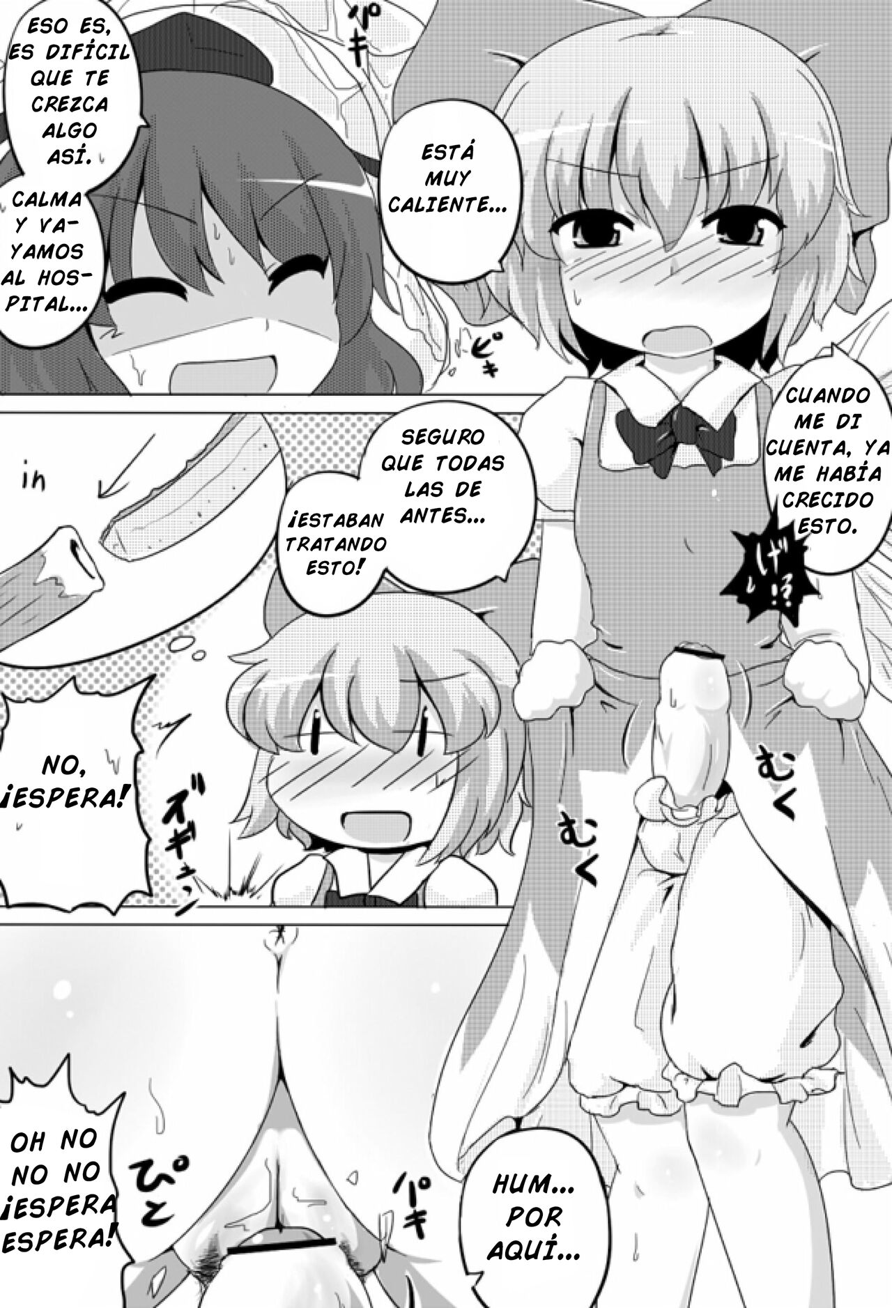 [GOLD LEAF (Sukedai)] Cirno Spoiler (Touhou Project) - Spanish 图片编号 12