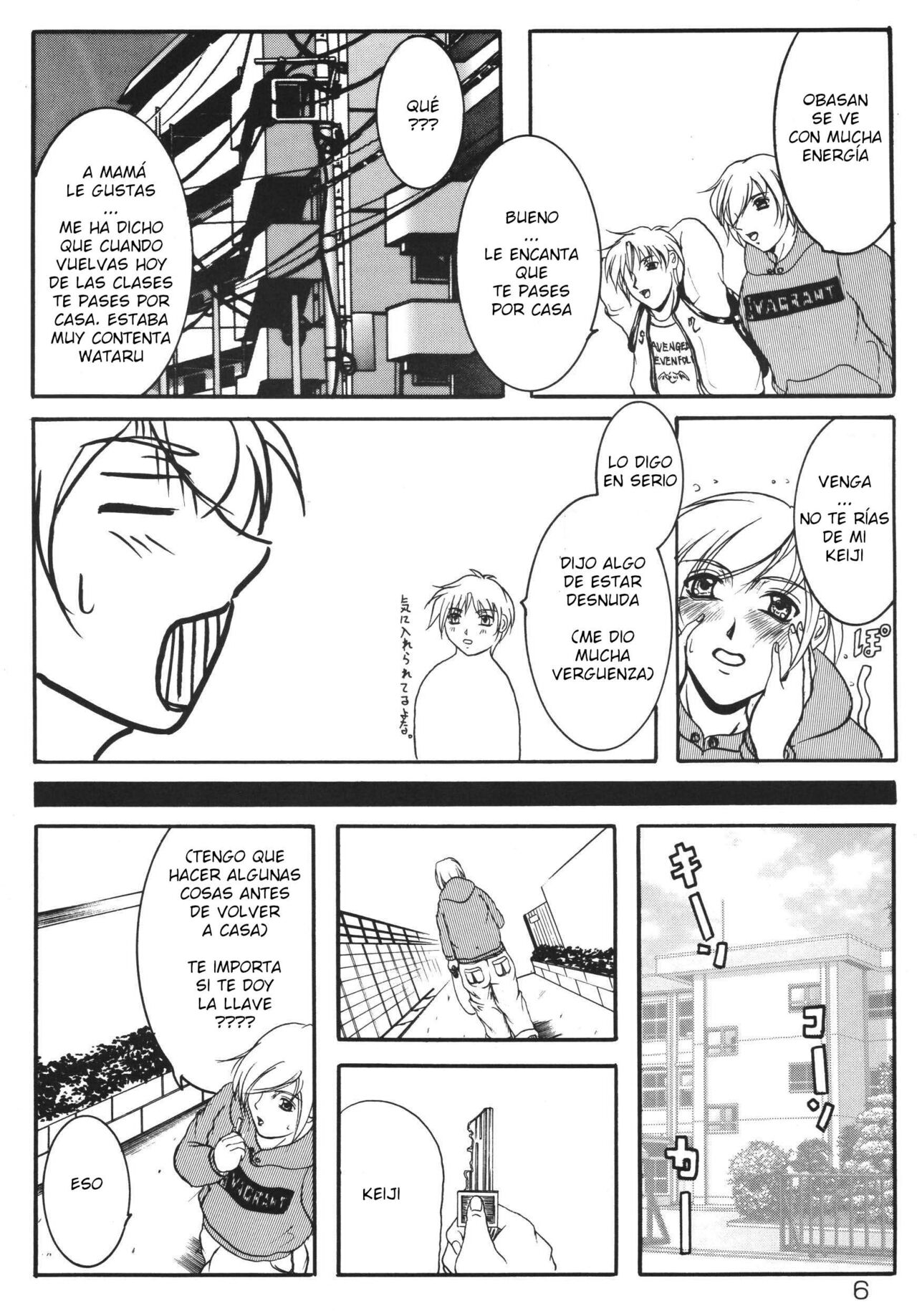 [SISTER SCREAMING I DIE (Yokoyama Lynch)] BROKEN HEARTS ARE BLUE [Spanish] 图片编号 5