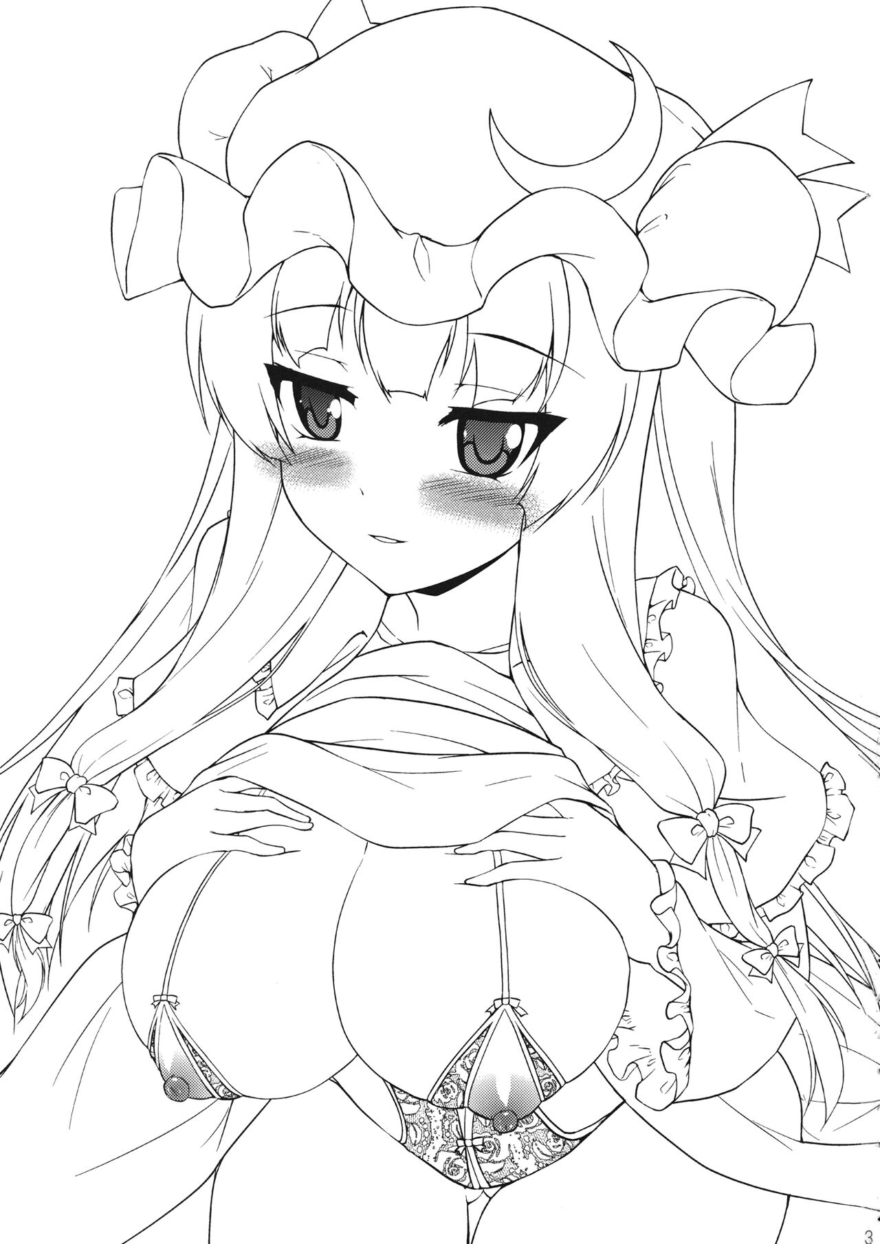 (C96) [Yuugen Jikkou (Gonzaburo-)] WITCH'S PET (Touhou Project) [Chinese] [一只麻利的鸽子汉化x甜族星人出资] image number 2