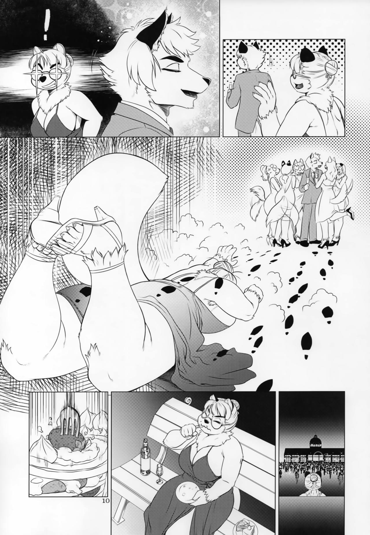 [Kuro-Cane] Party Night (no text) imagen número 2