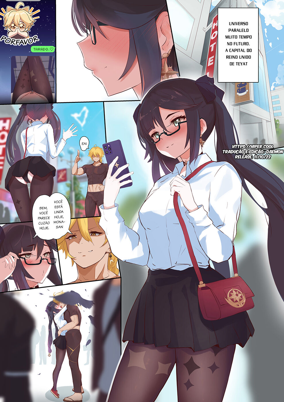 [setnation (Set)] Seiyoku. Megi-chan to Asa made LoveHo de | The Lust. Megi-chan & me at the love hotel until morning (Genshin Impact) [Portuguese-BR] image number 3