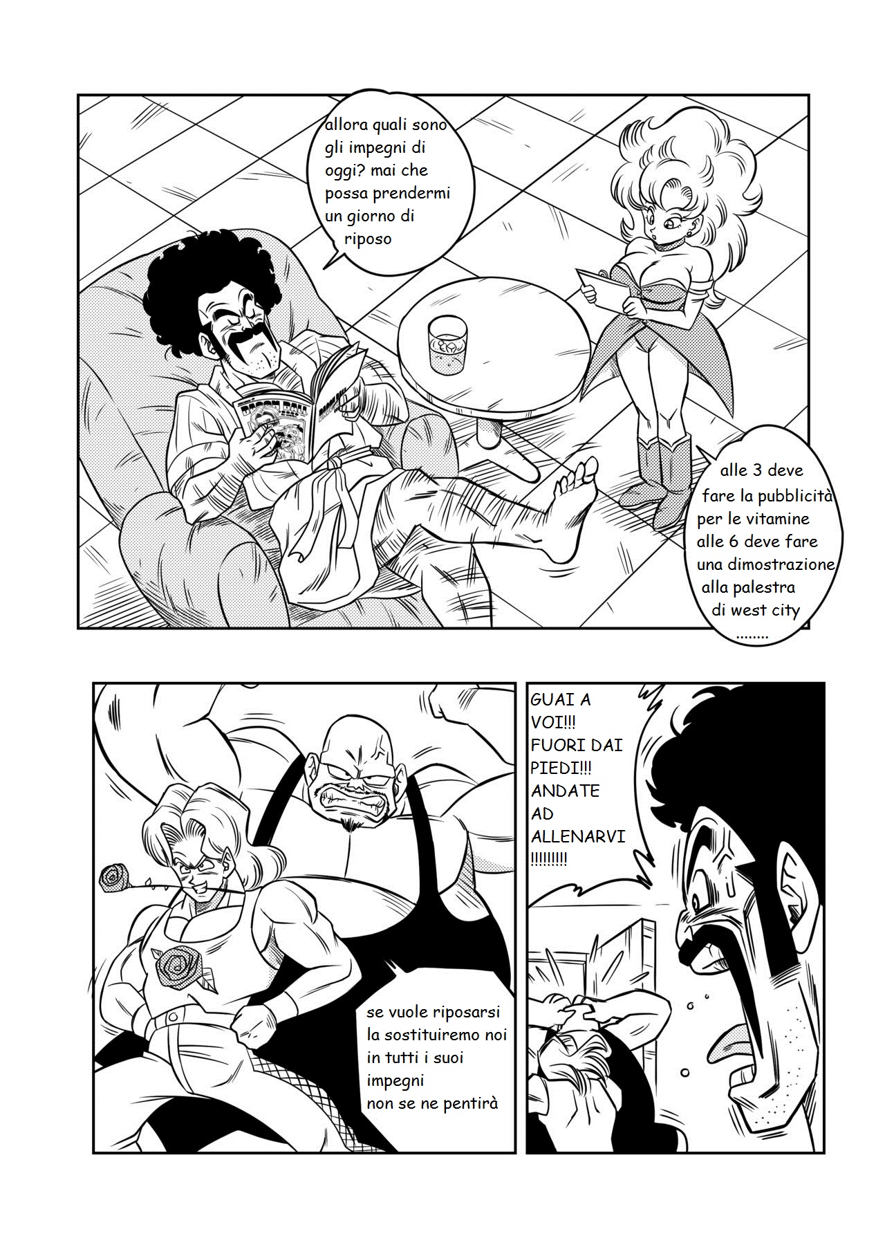 il tempo libero di mr satan 图片编号 3