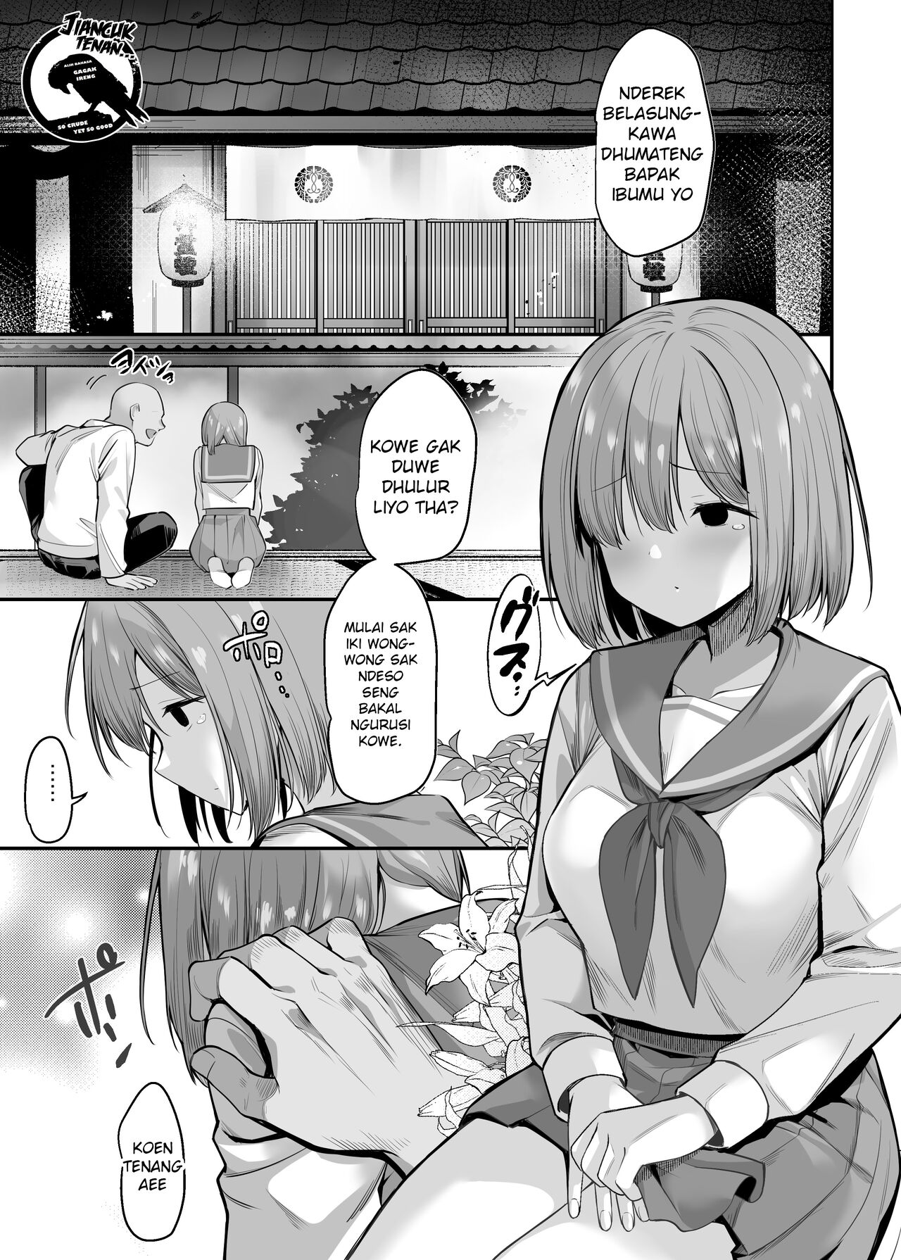 (C99) [Kamagabuchi (Hatanaka)] Schoolgirl and Old Man [English] [Gagak_Ireng] image number 13