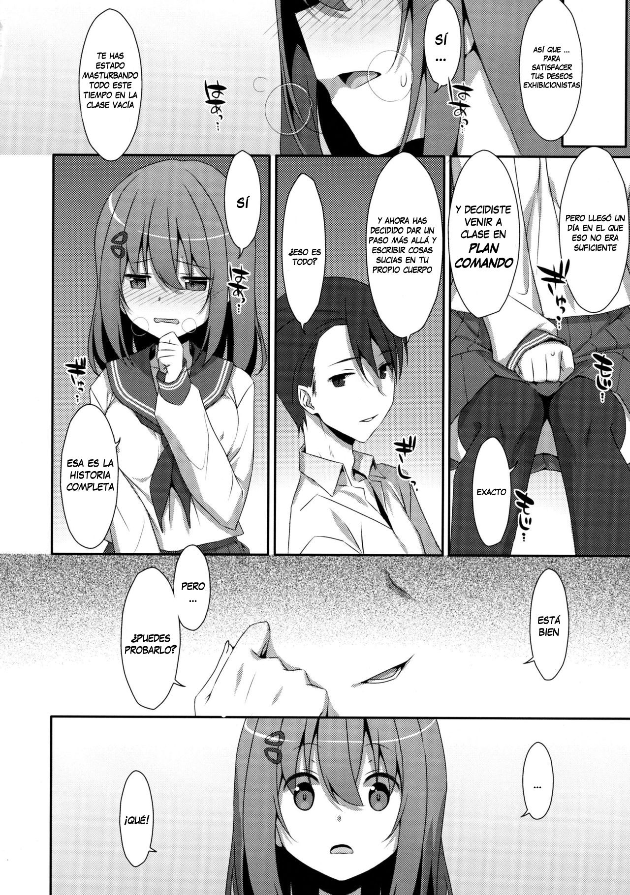 (C93) [TIES (Takei Ooki)] Mashiro-san wa Miraretai | Mashiro-san Wants to be Seen [spanish] [arKram] Bildnummer 7