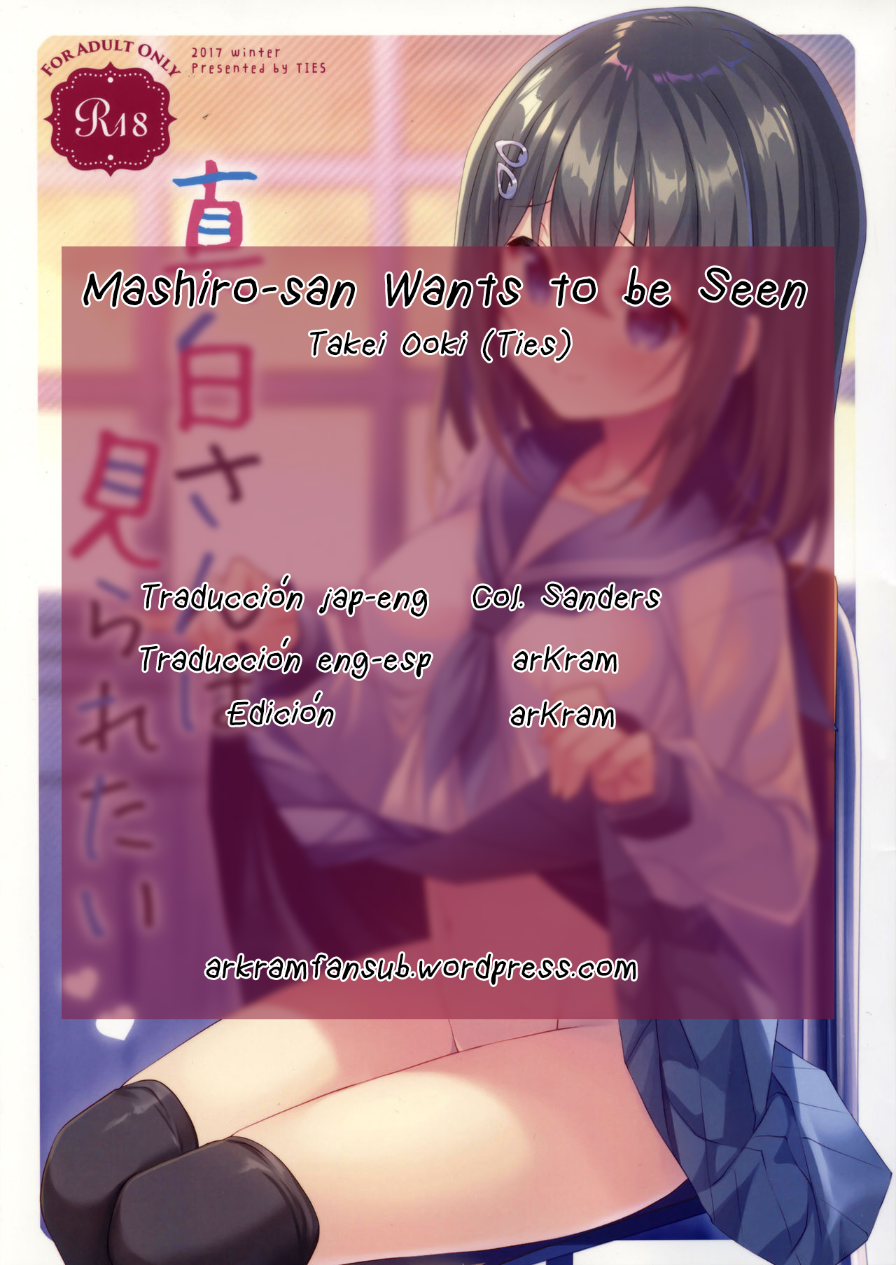 (C93) [TIES (Takei Ooki)] Mashiro-san wa Miraretai | Mashiro-san Wants to be Seen [spanish] [arKram] Bildnummer 26