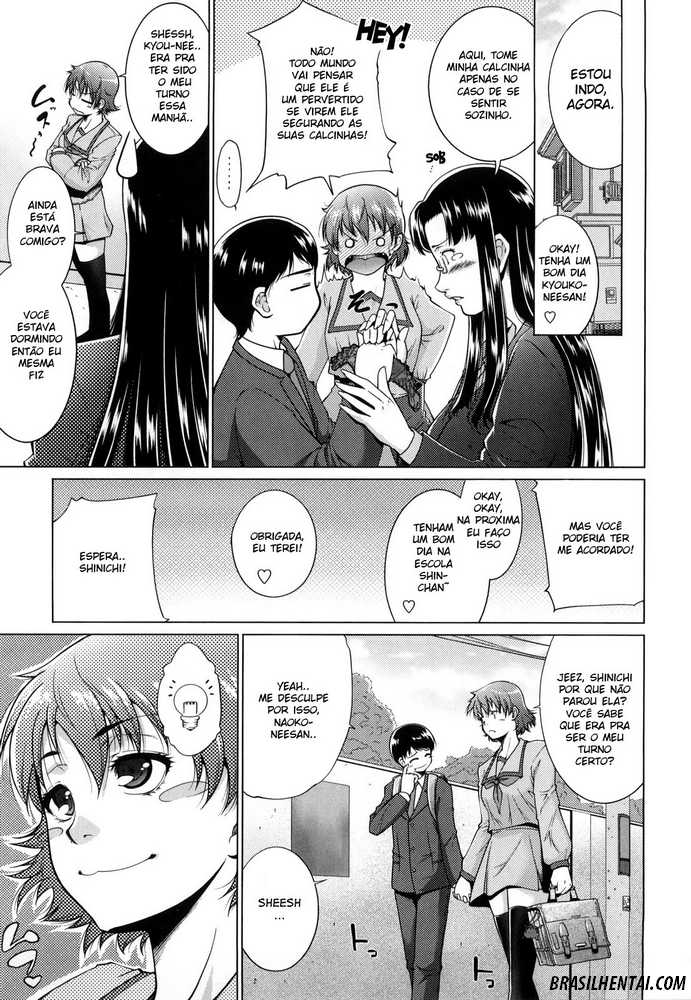 [Touma Itsuki] Sispara (Ane-sama Inkou) [Portuguese-BR] [Dark-Jr] [Decensored] 이미지 번호 3