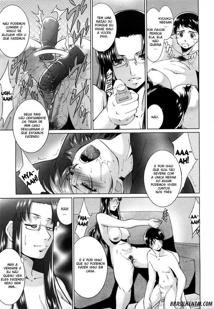 [Touma Itsuki] Sispara (Ane-sama Inkou) [Portuguese-BR] [Dark-Jr] [Decensored] 이미지 번호 9