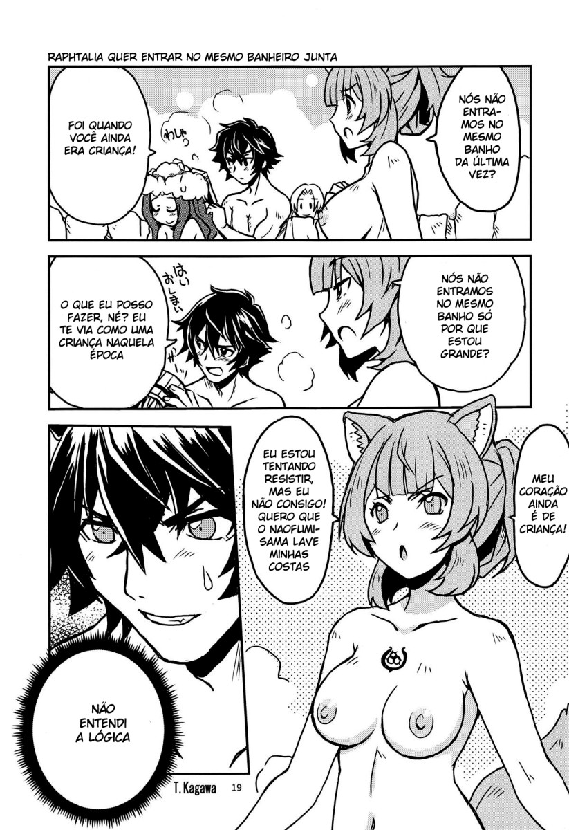 (COMIC1☆15) [SUKAPON-DO (Kagawa Tomonobu, Yano Takumi)] Tate no Yuusha to Dorei no Shoujo (Tate no Yuusha no Nariagari) [Portuguese-BR] 图片编号 18