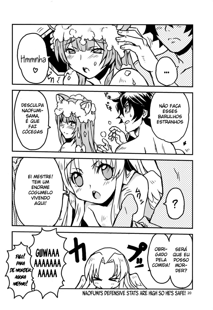 (COMIC1☆15) [SUKAPON-DO (Kagawa Tomonobu, Yano Takumi)] Tate no Yuusha to Dorei no Shoujo (Tate no Yuusha no Nariagari) [Portuguese-BR] 图片编号 19