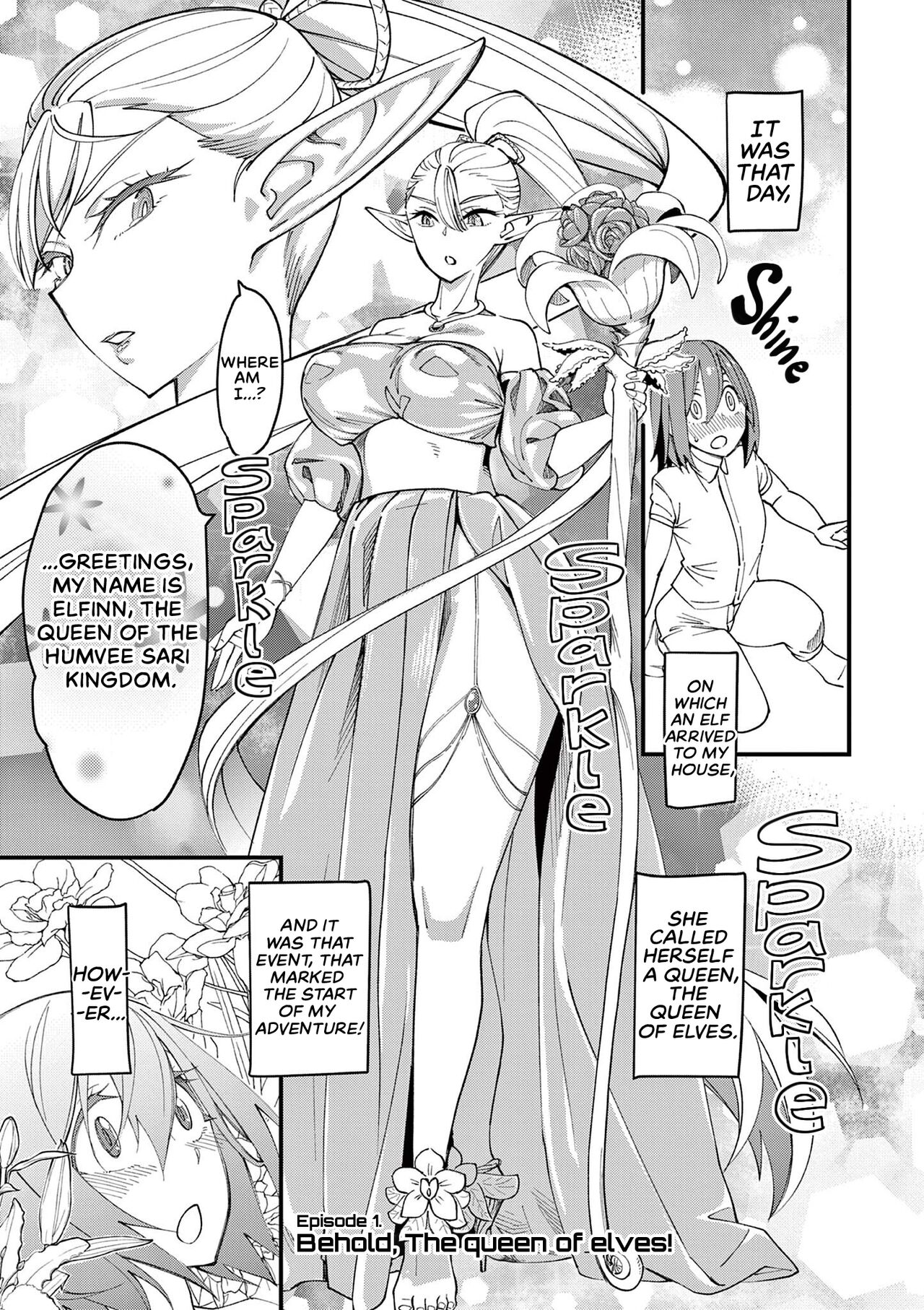 [clover] Elf ga Joou-sama! Ch. 1 | That Elf is My Queen! Ch. 1 Vol.1 [English] [Digital] [The Crimson Star TL] 图片编号 5