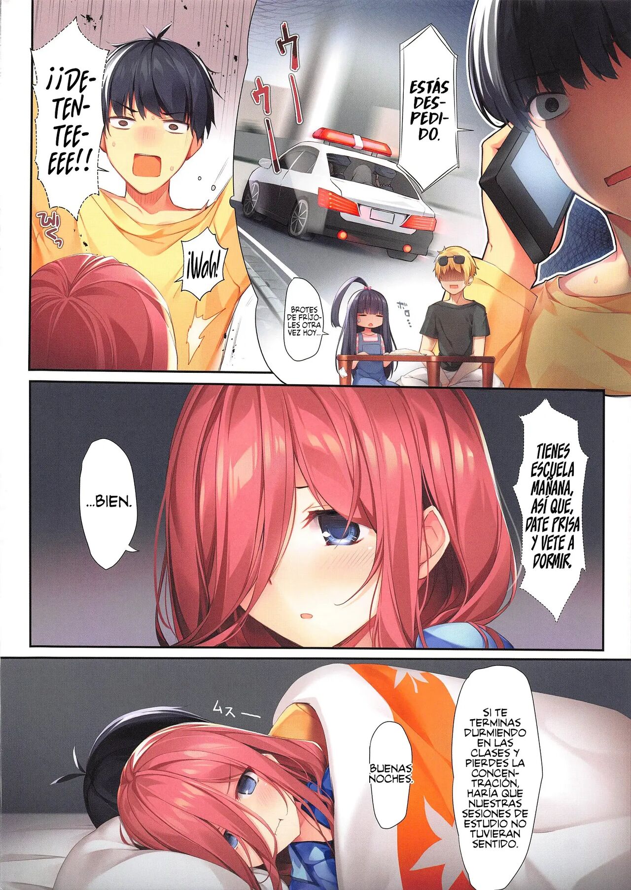 [KAROMIX (karory)] Miku ga Kisei Jijitsu o Tsukuru Hon | A Book Where Miku Has It Her Way (Gotoubun no Hanayome) [Spanish] [Decensored] [Digital] image number 5