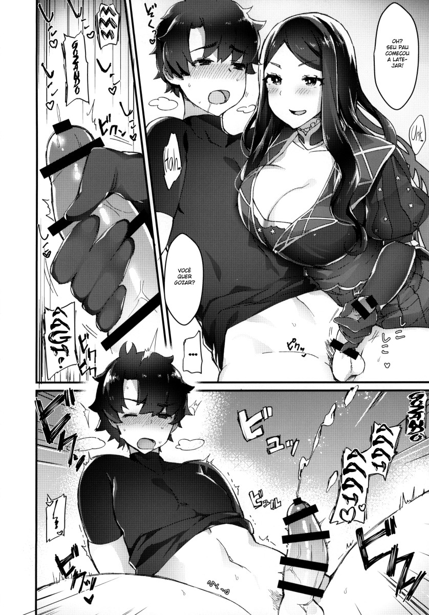 (Futaket 14) [Anoprimal (Anoshabu)] Da Vinci-chan wa Haeteru!! (Fate/Grand Order) [Portuguese-BR] изображение № 9