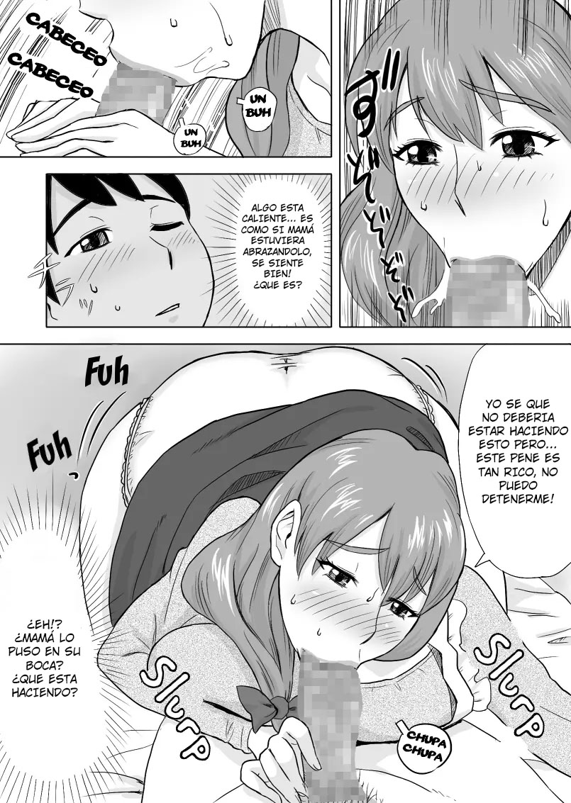 [Ochikochitei (Tadano Kushami)] Mama wa Totsuzen Osottekita [Spanish] [Roal Scan] [Digital] imagen número 11