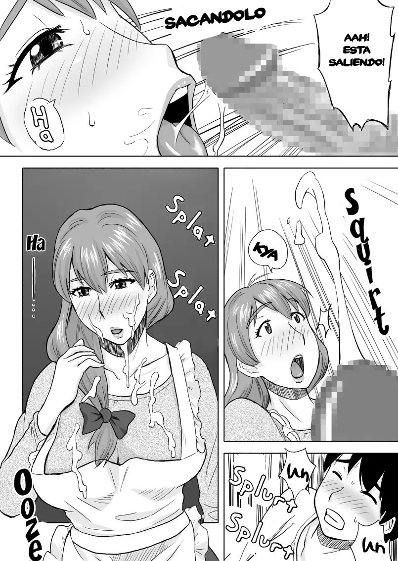 [Ochikochitei (Tadano Kushami)] Mama wa Totsuzen Osottekita [Spanish] [Roal Scan] [Digital] imagen número 13