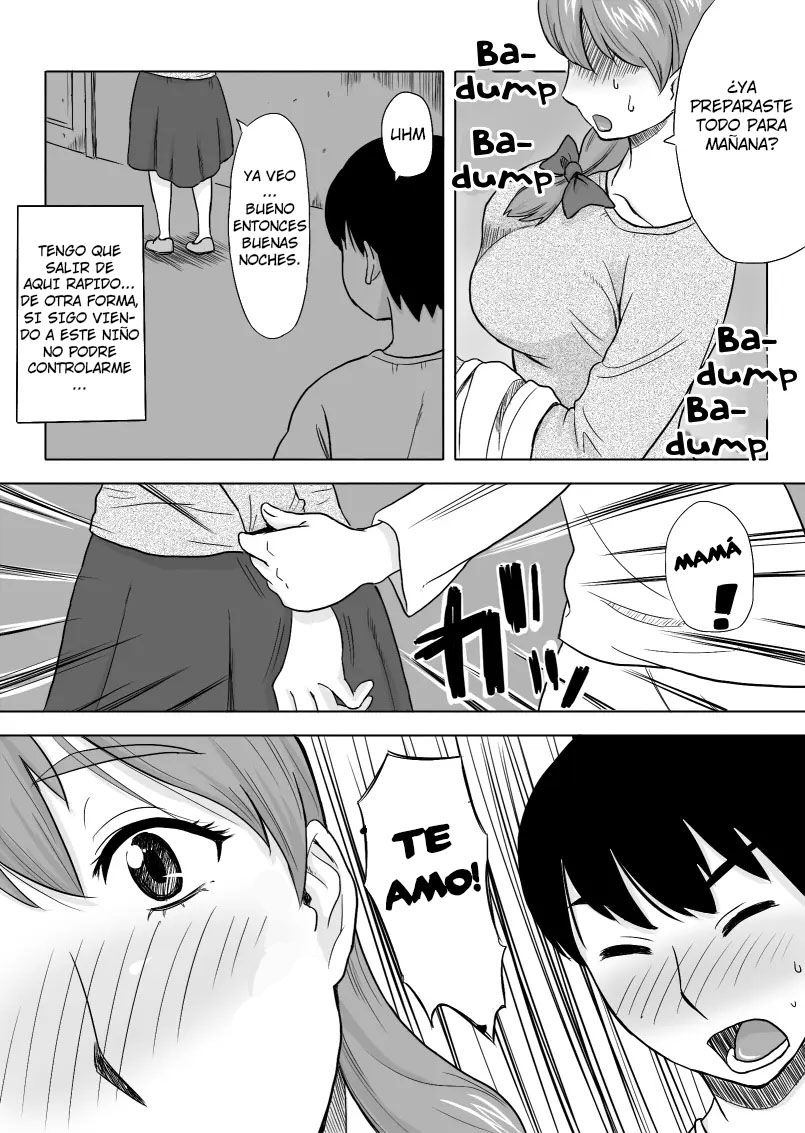 [Ochikochitei (Tadano Kushami)] Mama wa Totsuzen Osottekita [Spanish] [Roal Scan] [Digital] imagen número 15